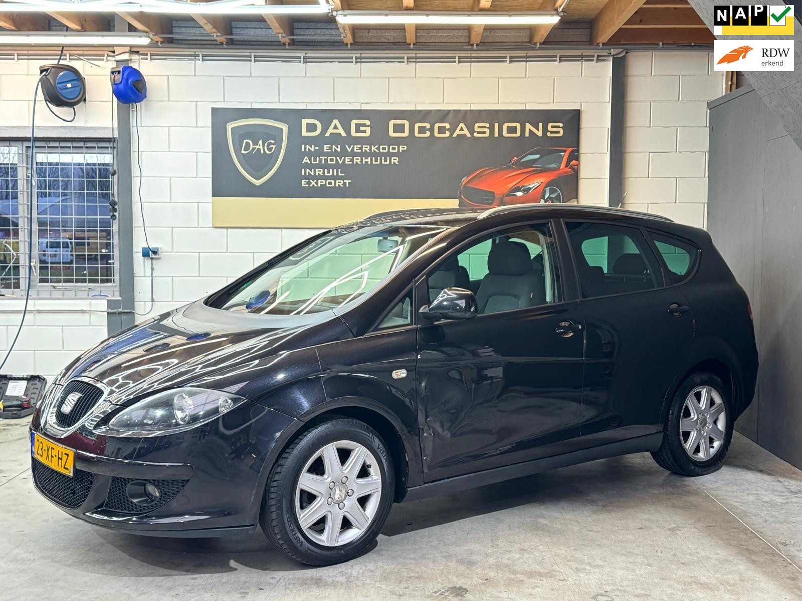 Seat Altea XL 1.6 NAVI|CRUISE|AIRCO|ELEK RAMEN 2007 - voorkant