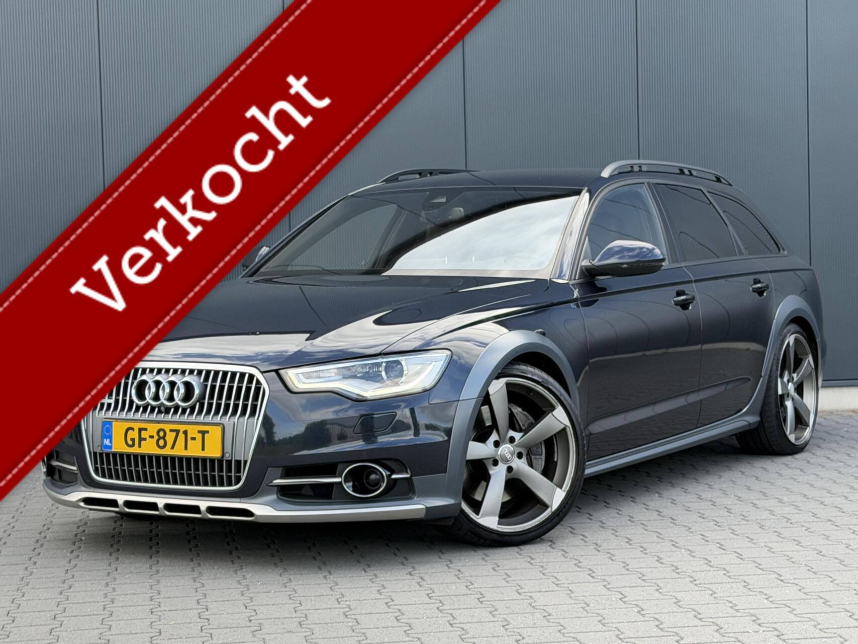 Audi A6 Allroad Quattro 3.0 TFSI Premium Edition Dealer Onderhouden - Stoelkoeling - 360• Camera 2014 - voorkant