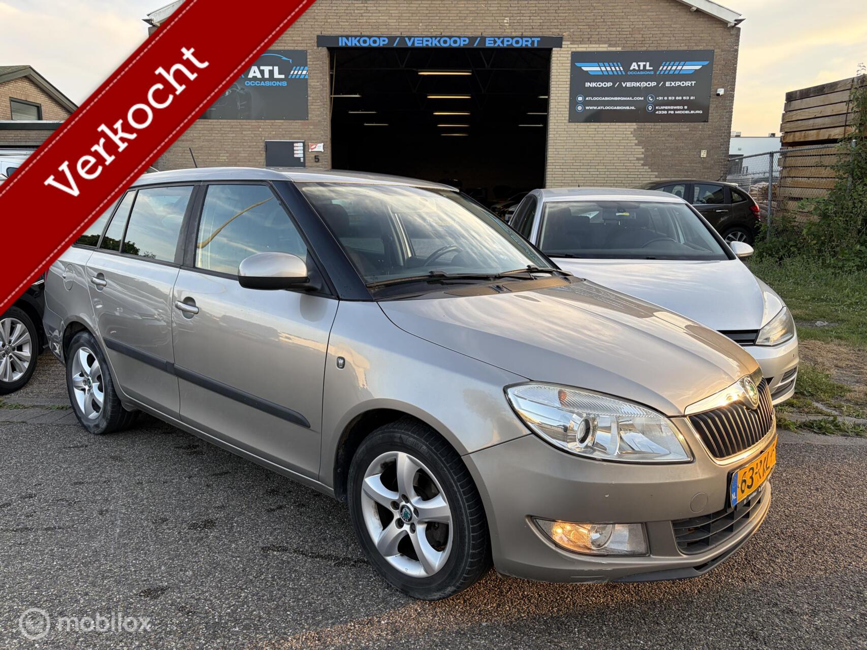 Skoda Fabia 1.2 TDI Greenline 2011 - voorkant