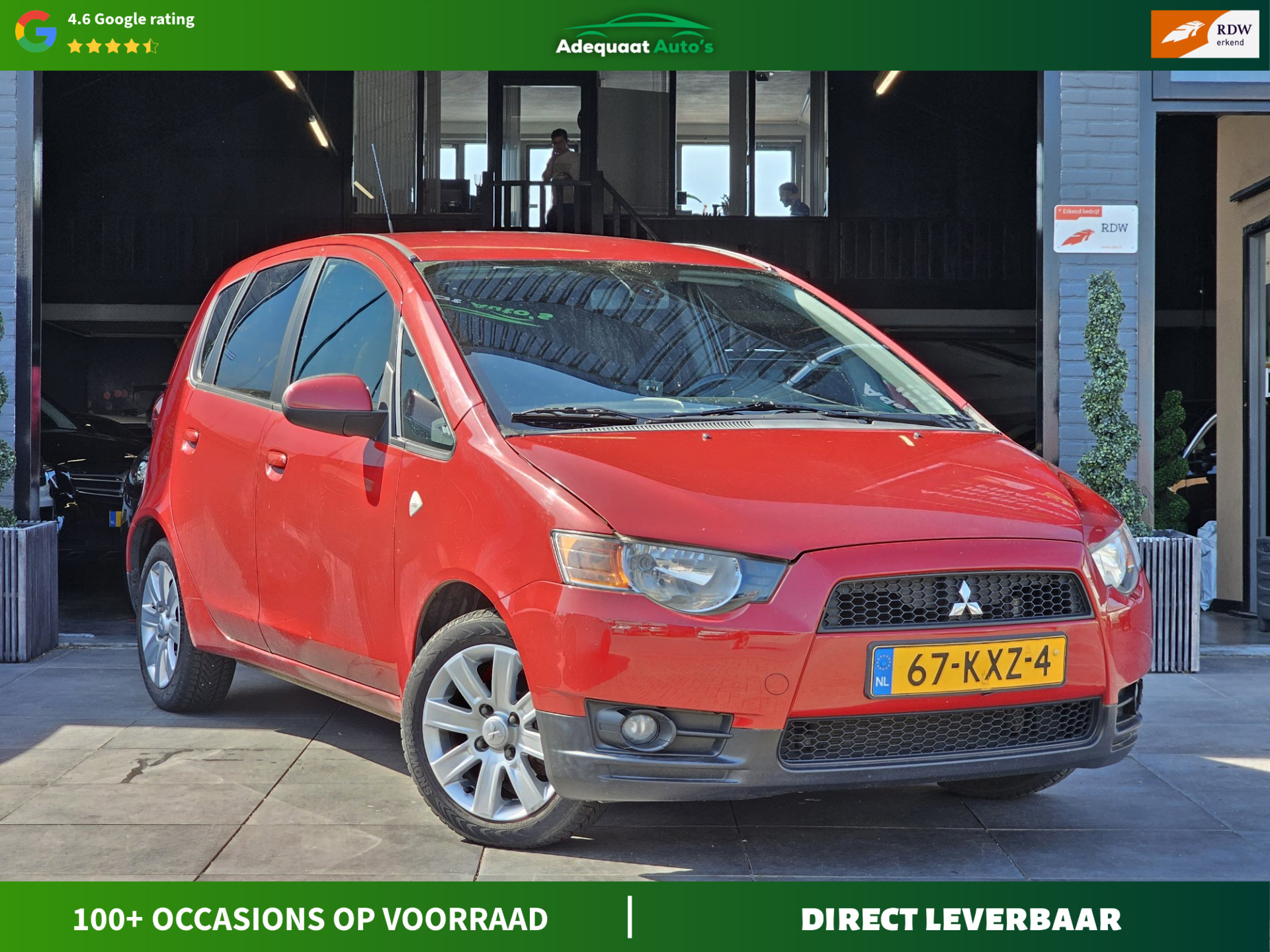 Mitsubishi Mitsubishi Colt 1.3 Edition Two|1e eig|NAP|Cruise|Trekhaak 2010 - voorkant