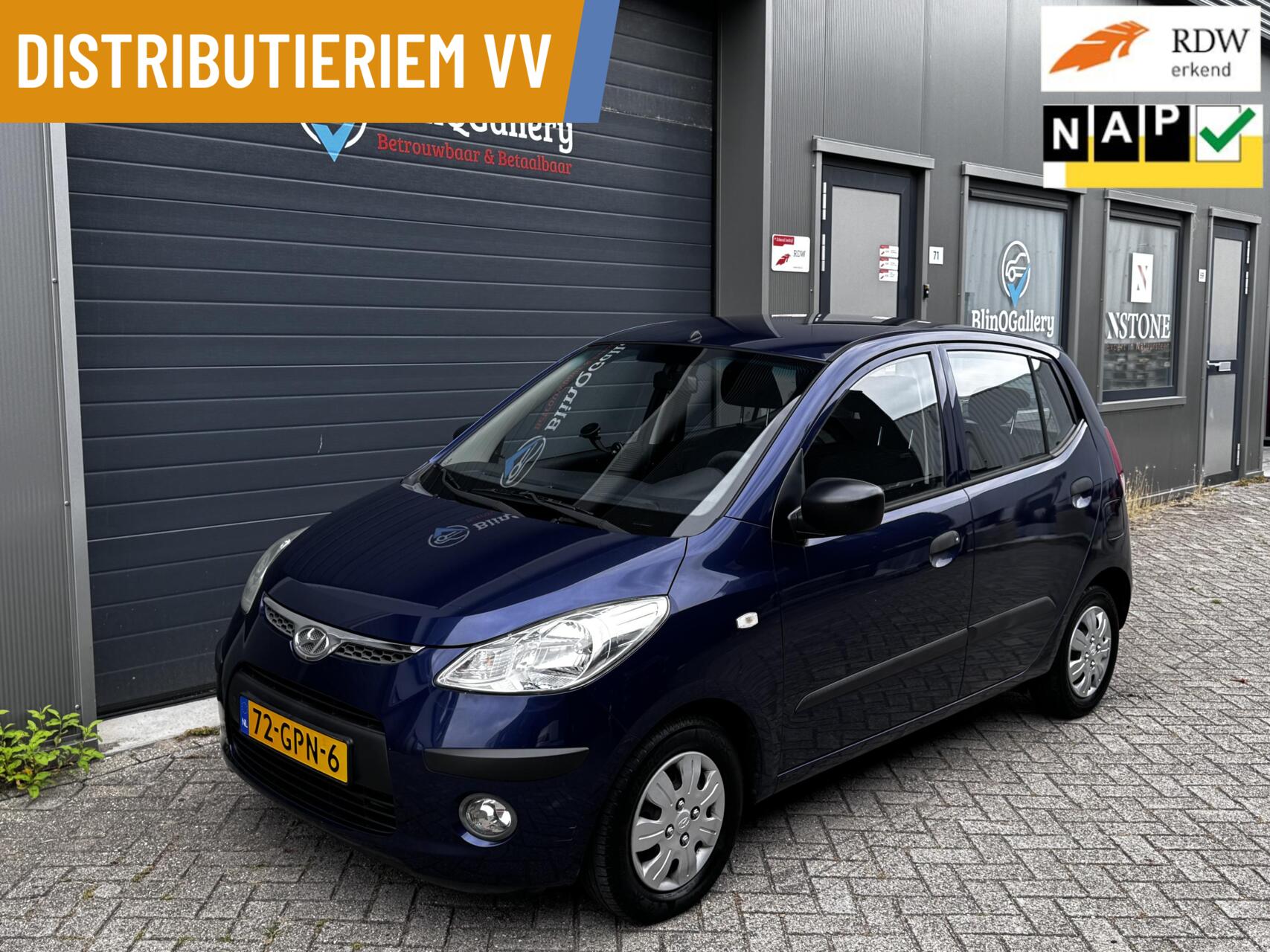 Hyundai I 10 1.1 Active Cool|Distrbutie VV|Airco|Elektr.ram| 2008 - voorkant