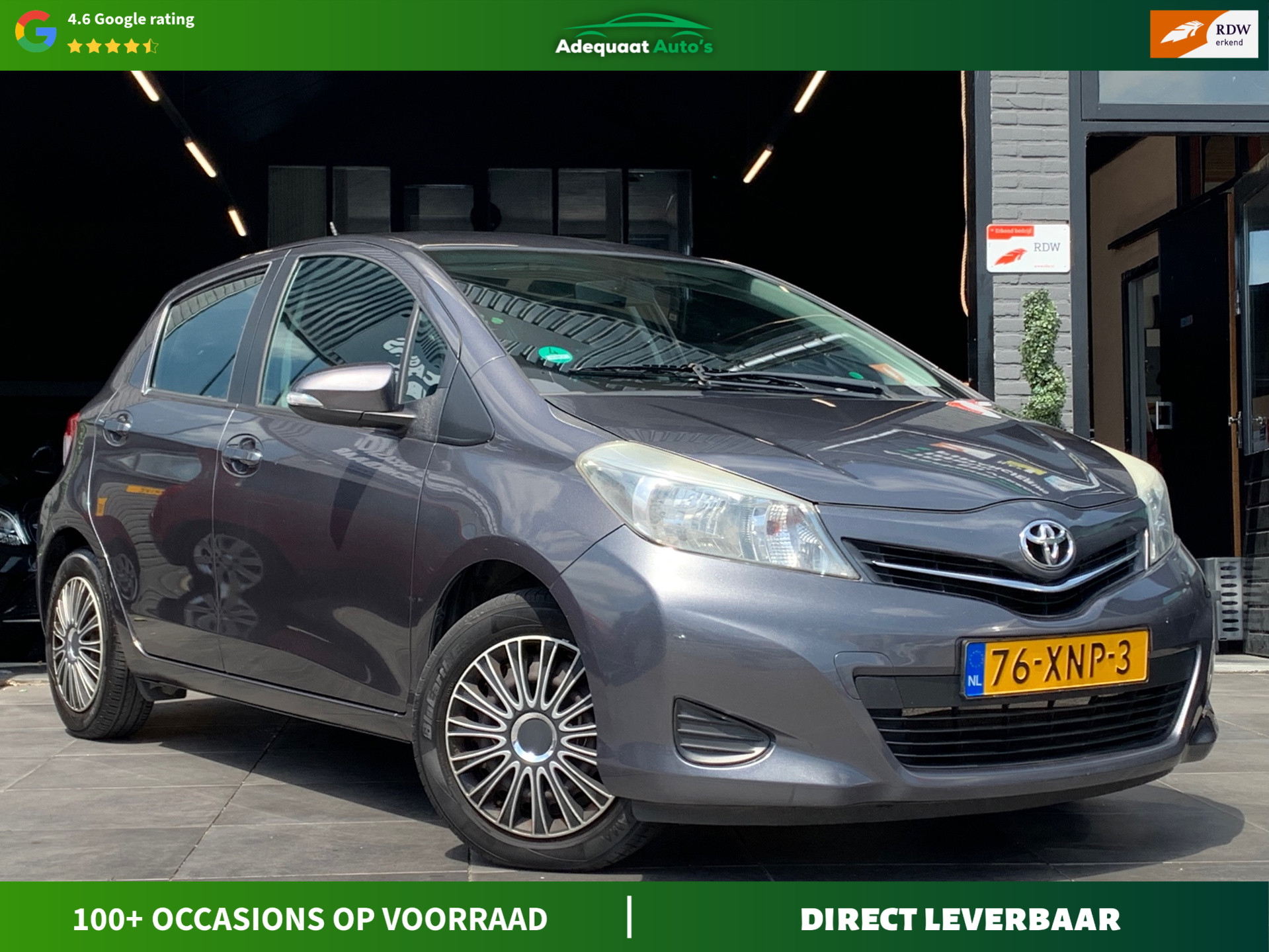 Toyota Toyota Yaris 1.3VVT-i|2e eig|NAP|6bak|Camera|Cruise|Trekhaak 2012 - voorkant
