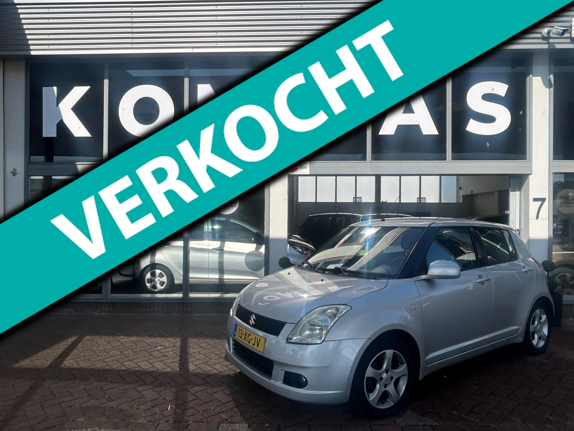 Suzuki Swift 1.3 GLX |Airco|Nw.Apk|StoelVW|Keyless Entry|EL.Ramen|LM.Velgen|NAP 2007 - voorkant