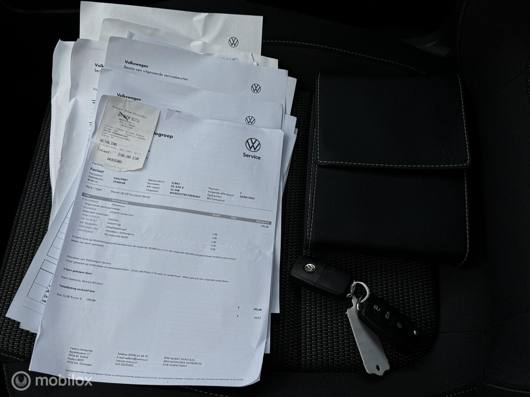 Foto van Volkswagen Sharan
