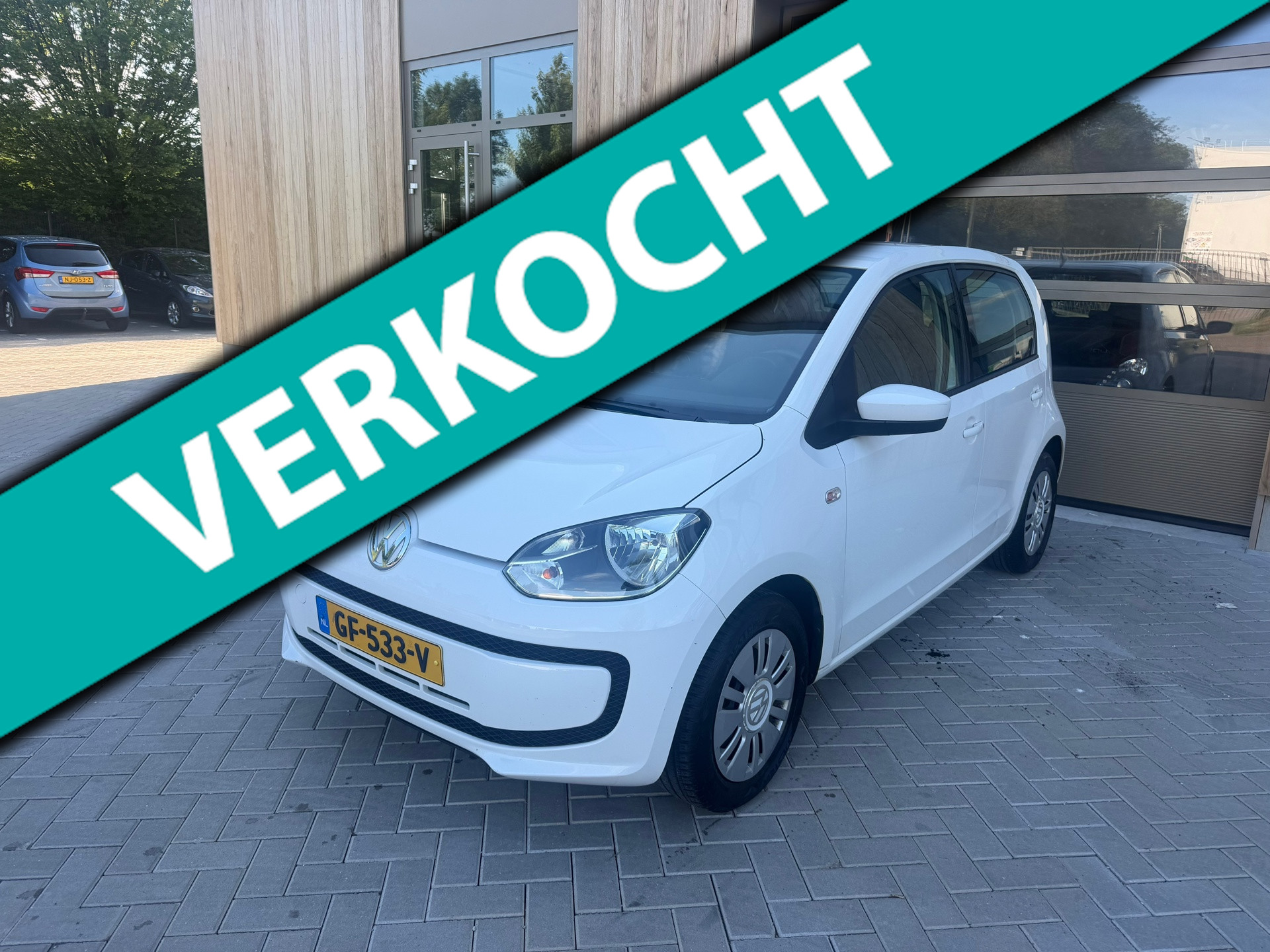 Volkswagen Up 1.0 move up! BlueMotion 5DRS|Airco|Navi|Nieuwe APK 2015 - voorkant