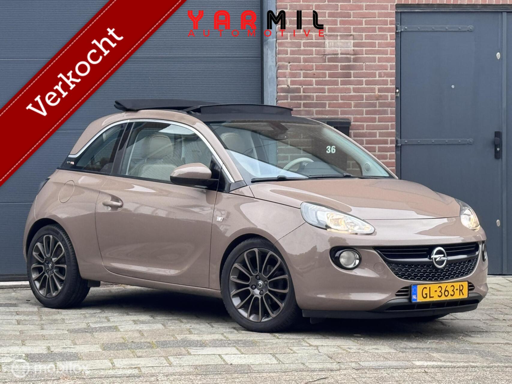 Opel Adam 1.0 Turbo Rocks Favourite*Cabrio*NL AUTO*NAP✅* 2015 - voorkant