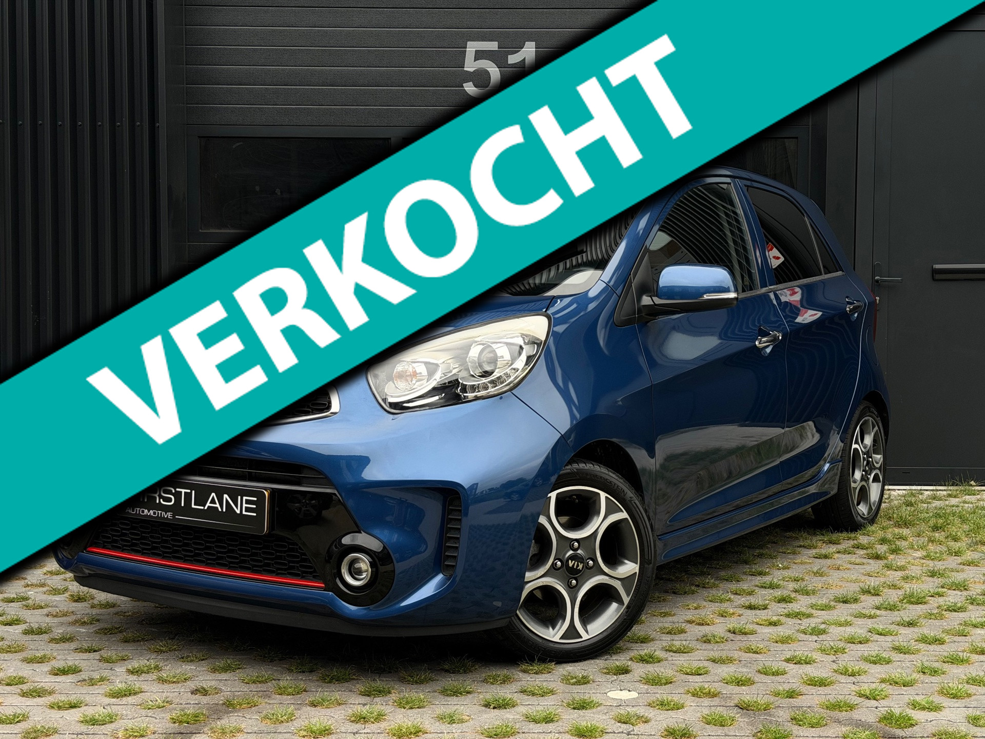 Kia Picanto 1.2 CVVT SportsLine | 4-Cilinder | Cruise | VOL! 2015 - voorkant