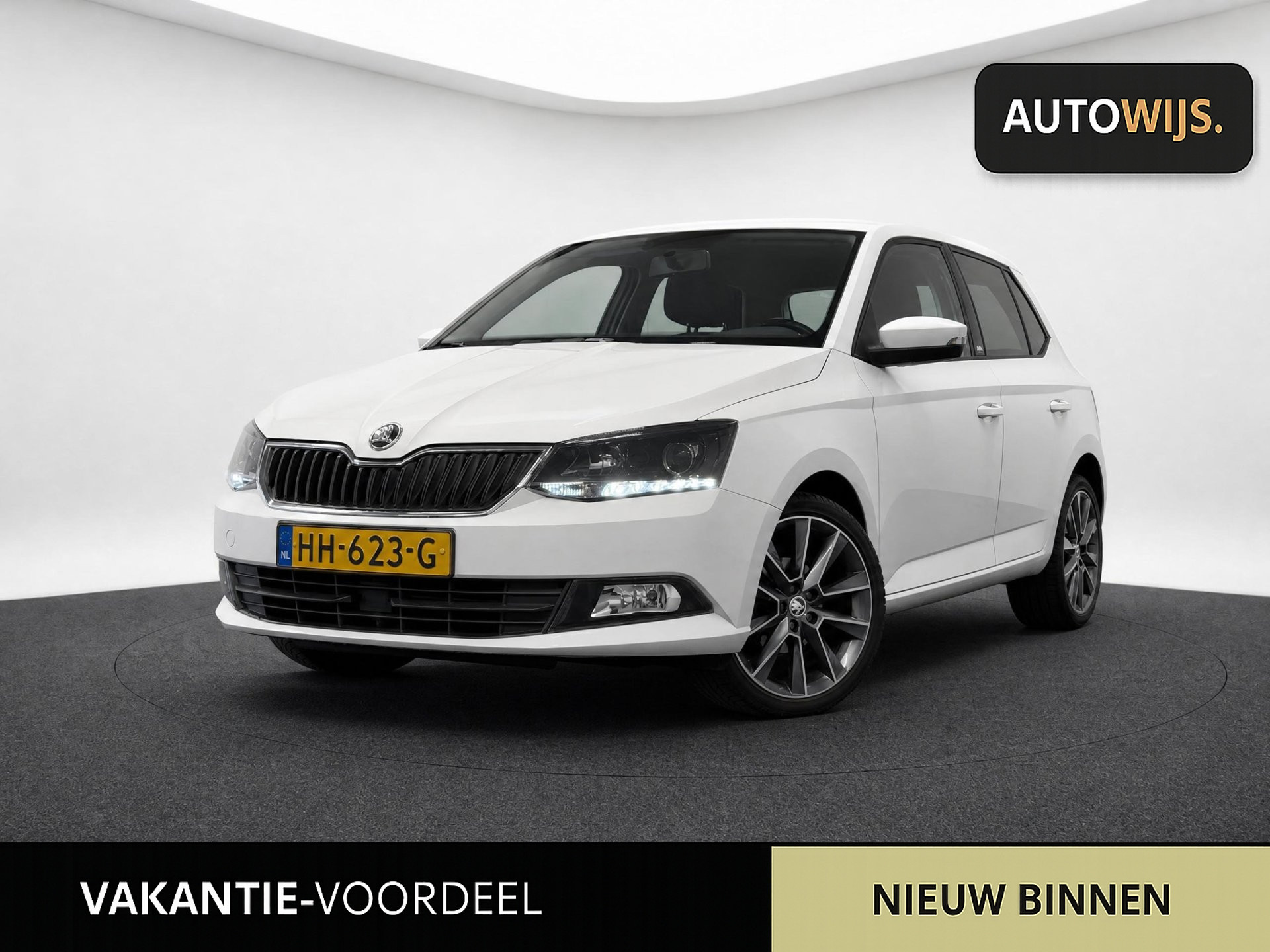 Skoda Fabia 1.2 TSI Edition|TREKHAAK|NL AUTO|NAVI|CRUISE 2015 - voorkant