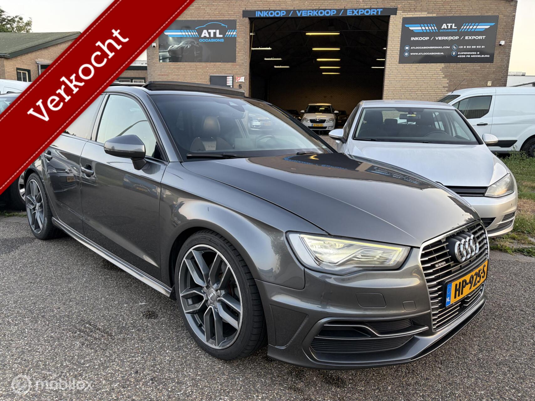 Audi A3 Sportback E-tron 1.4 e-tron VOLL PANO! DEALER, GROTE BRT. 2015 - voorkant