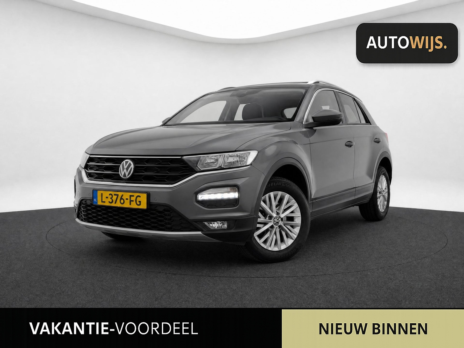 Volkswagen T-roc 1.0 TSI Style Business|PANO|NL AUTO|TREKHAAK|DIGIDASH|LM-VELG 2021 - voorkant