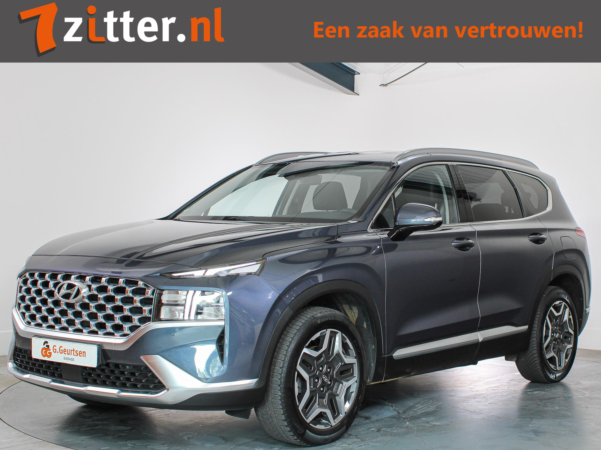 Hyundai Santa Fe 1.6 T-GDI PHEV Comfort Smart 7-Persoons 2021 - voorkant