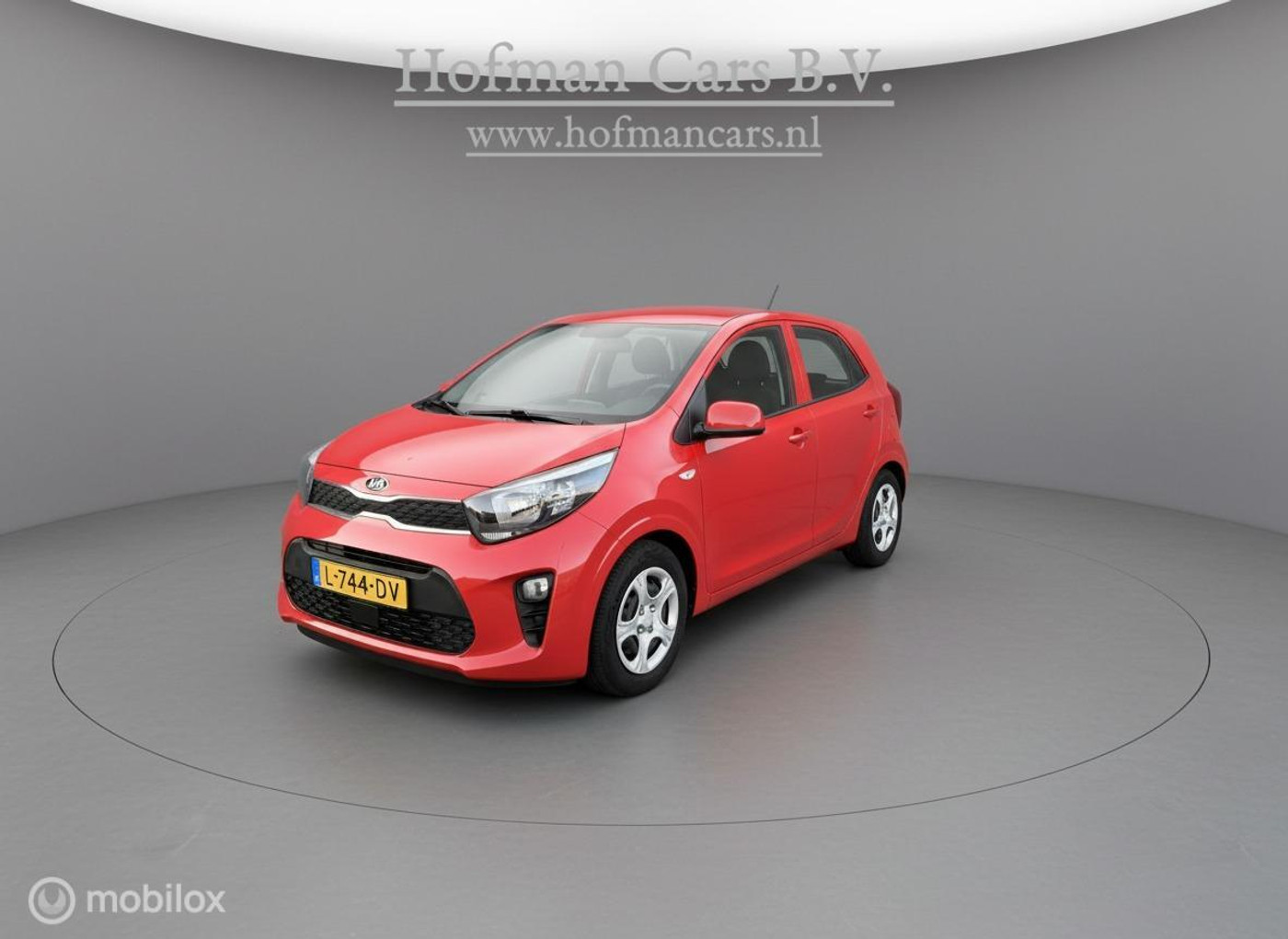 Kia Picanto 1.0 DPi ComfortLine | 05/2021 | Trekhaak | Airco | ISOFIX | Rood | NL Auto | Incl. BTW 2021 - voorkant