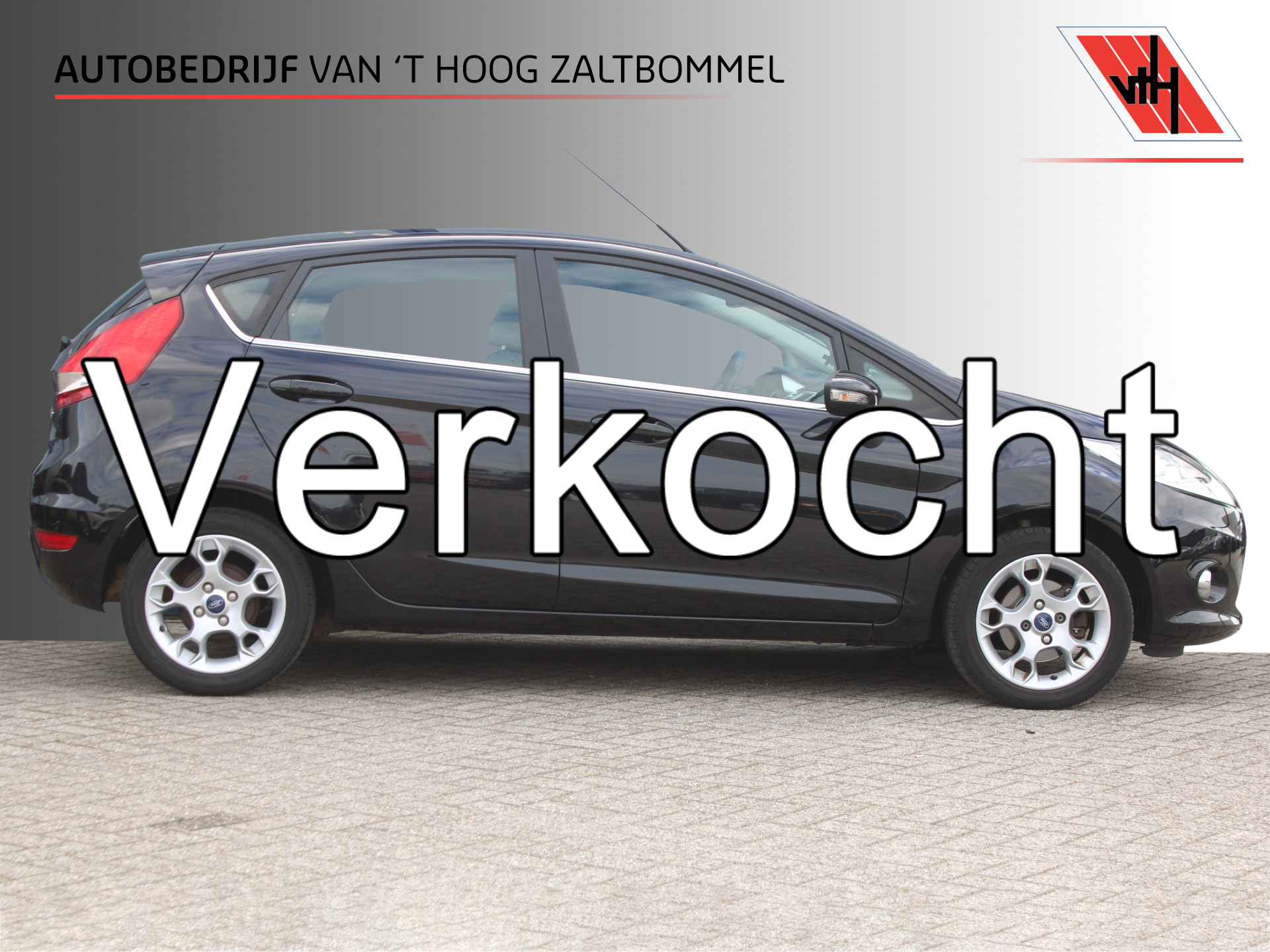 Ford Fiesta 1.25 82pk Titanium 5-DRS ECC LMV 2012 - voorkant