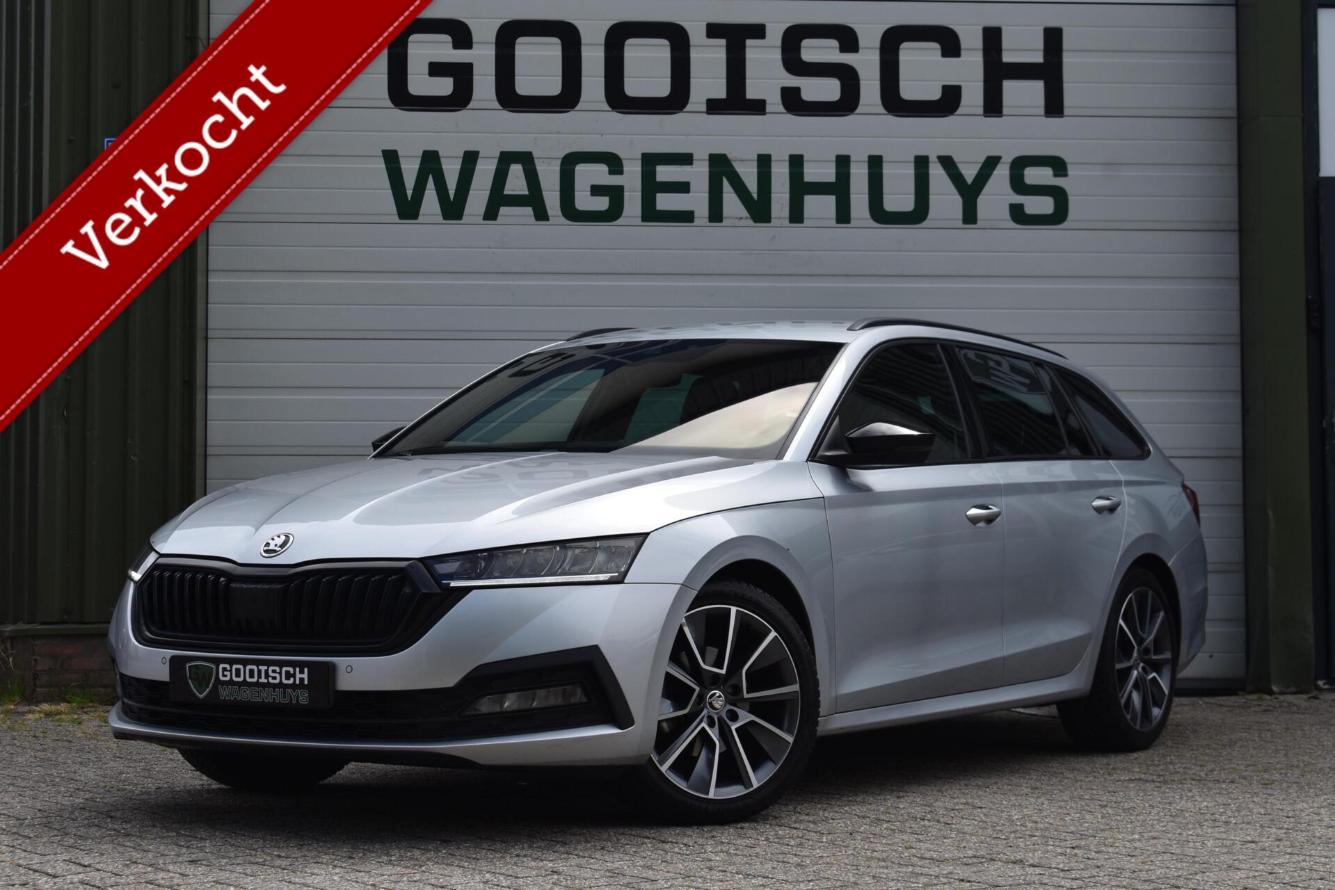 Skoda Octavia 1.0 e-TSI Sport Business | Trekhaak |  Cruise Control | Sportstoelen | 2021 - voorkant