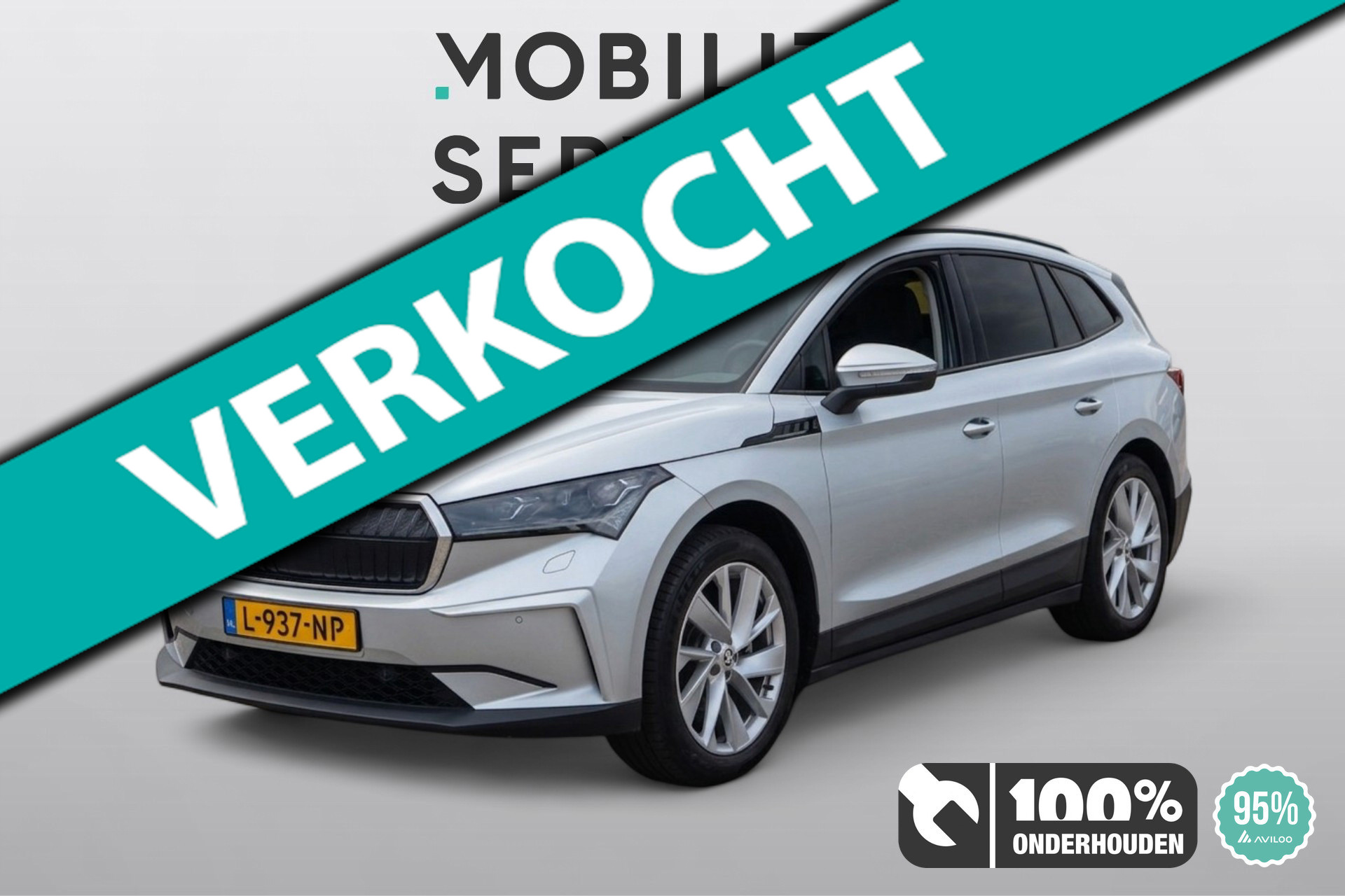 Skoda Enyaq Iv 60 First Edition 2021 - voorkant