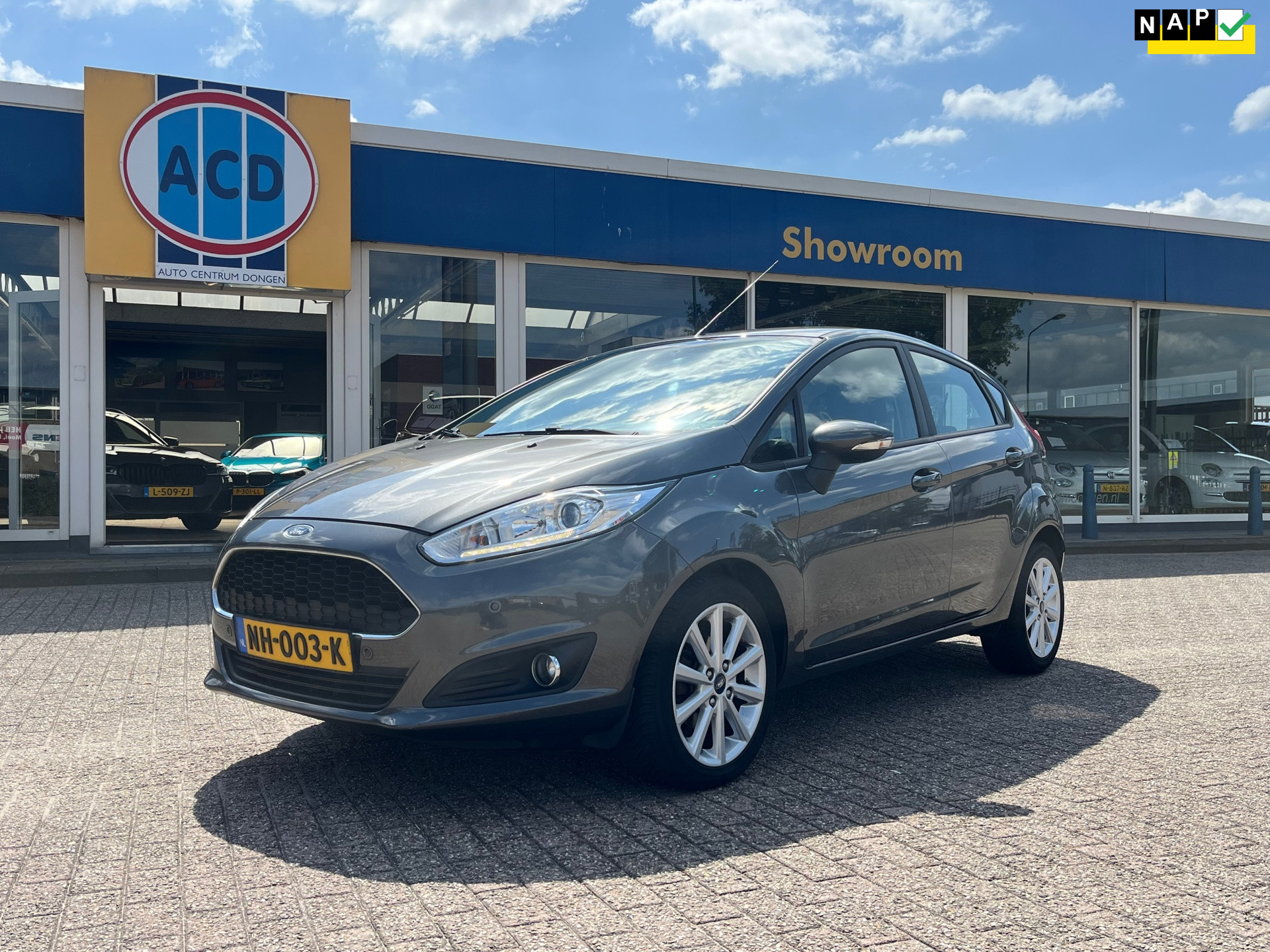 Ford Fiesta 1.0 5Drs Style Ultimate | Airco | Cruisecontrol | Camera | Trekhaak | 2017 - voorkant