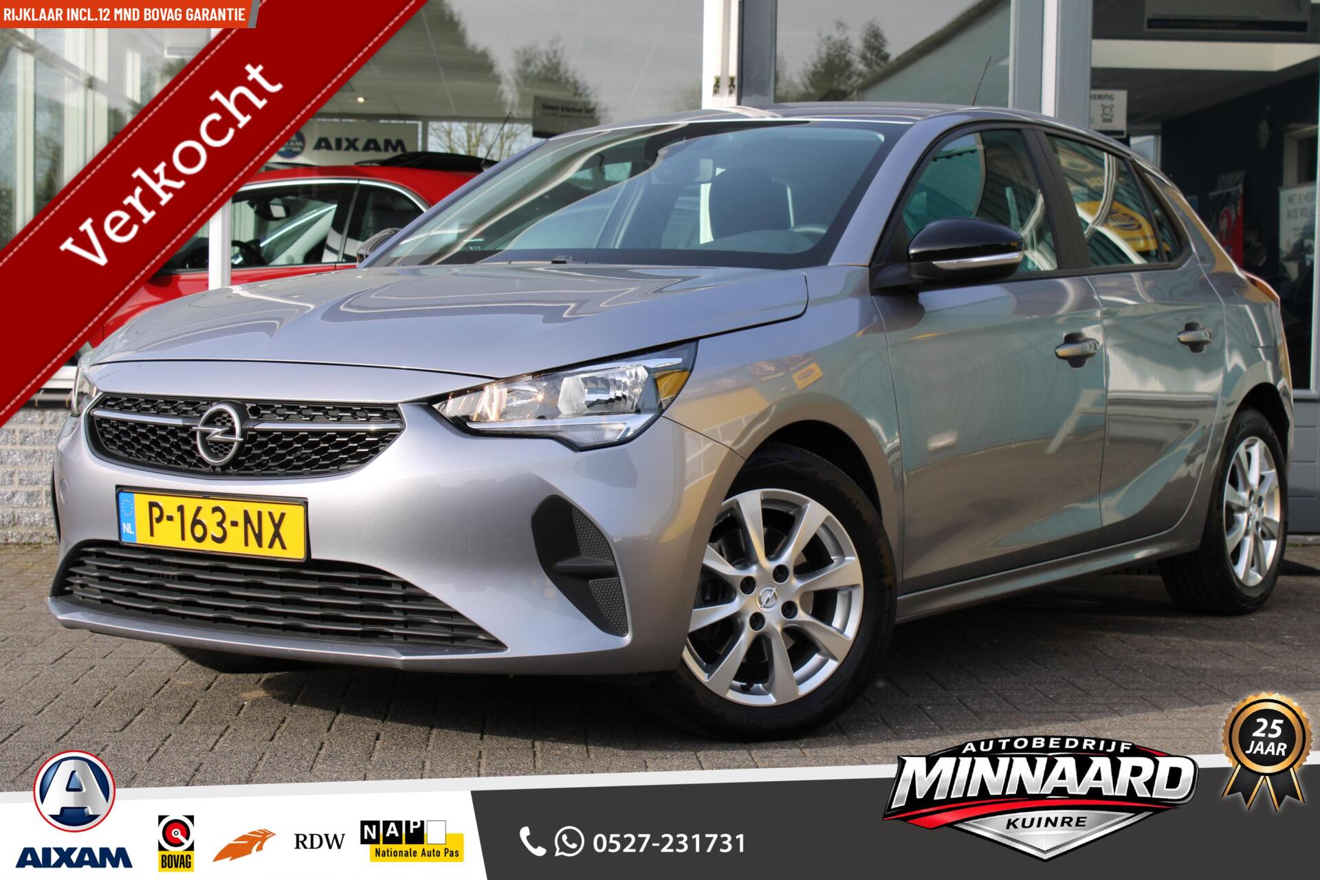 Opel Corsa 1.2 Turbo Edition 100 Pk|Navi|16" lichtmetalen velgen|PDC|Navi|Carplay 2022 - voorkant