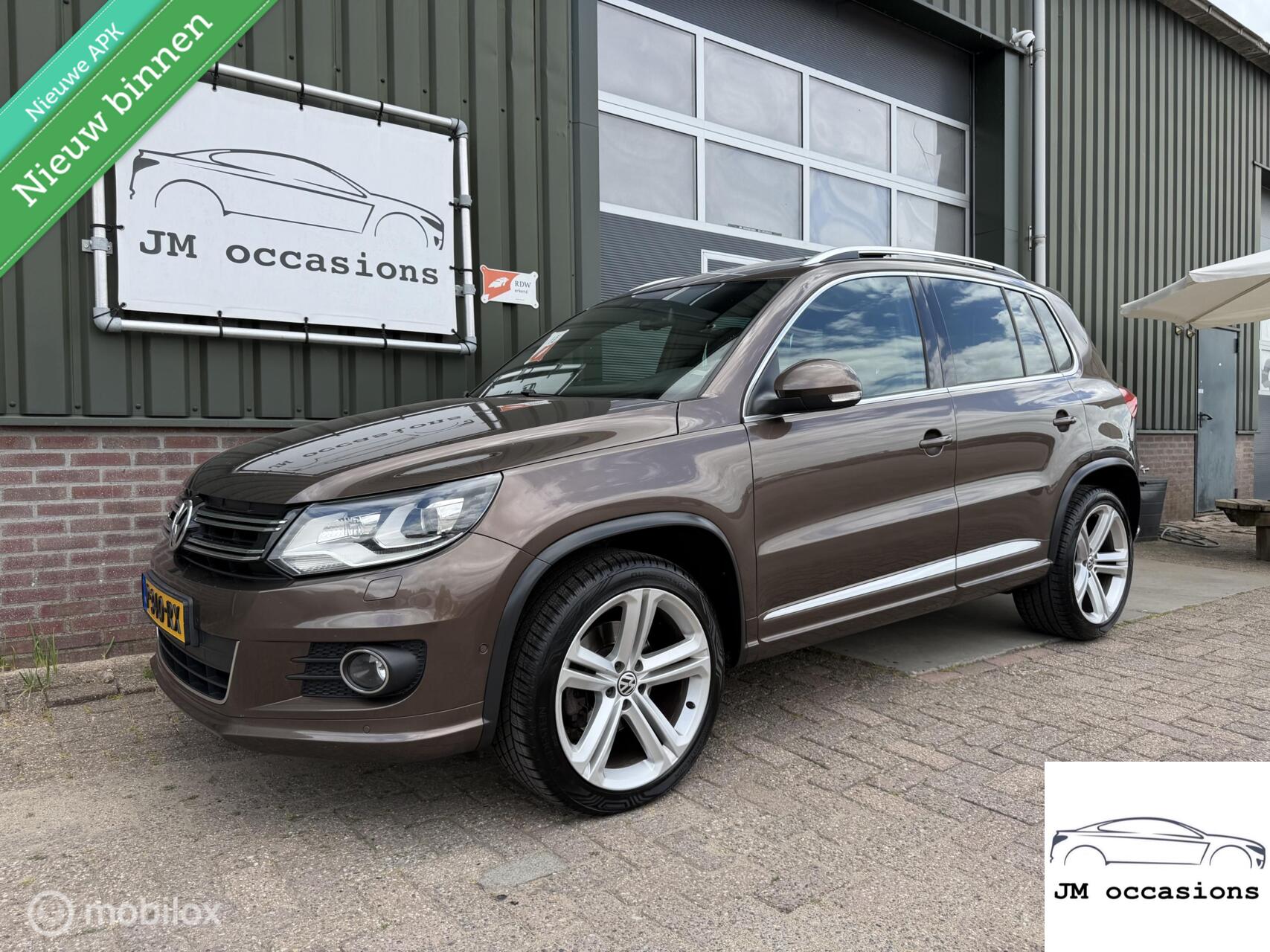 Volkswagen Tiguan 1.4 TSI R-line 4Motion|Pano|Leder|Clima|PDC| 2014 - voorkant