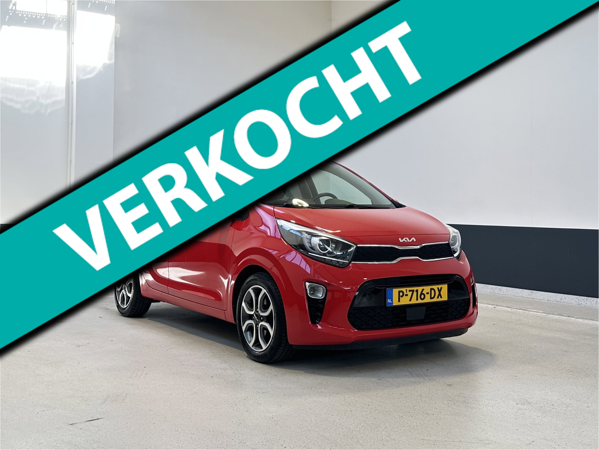 Kia Picanto 1.0 DPi DynamicPlusLine | Apple Carplay/Android auto | Climate control | Camera | NL | 1 Eig | 2022 - voorkant