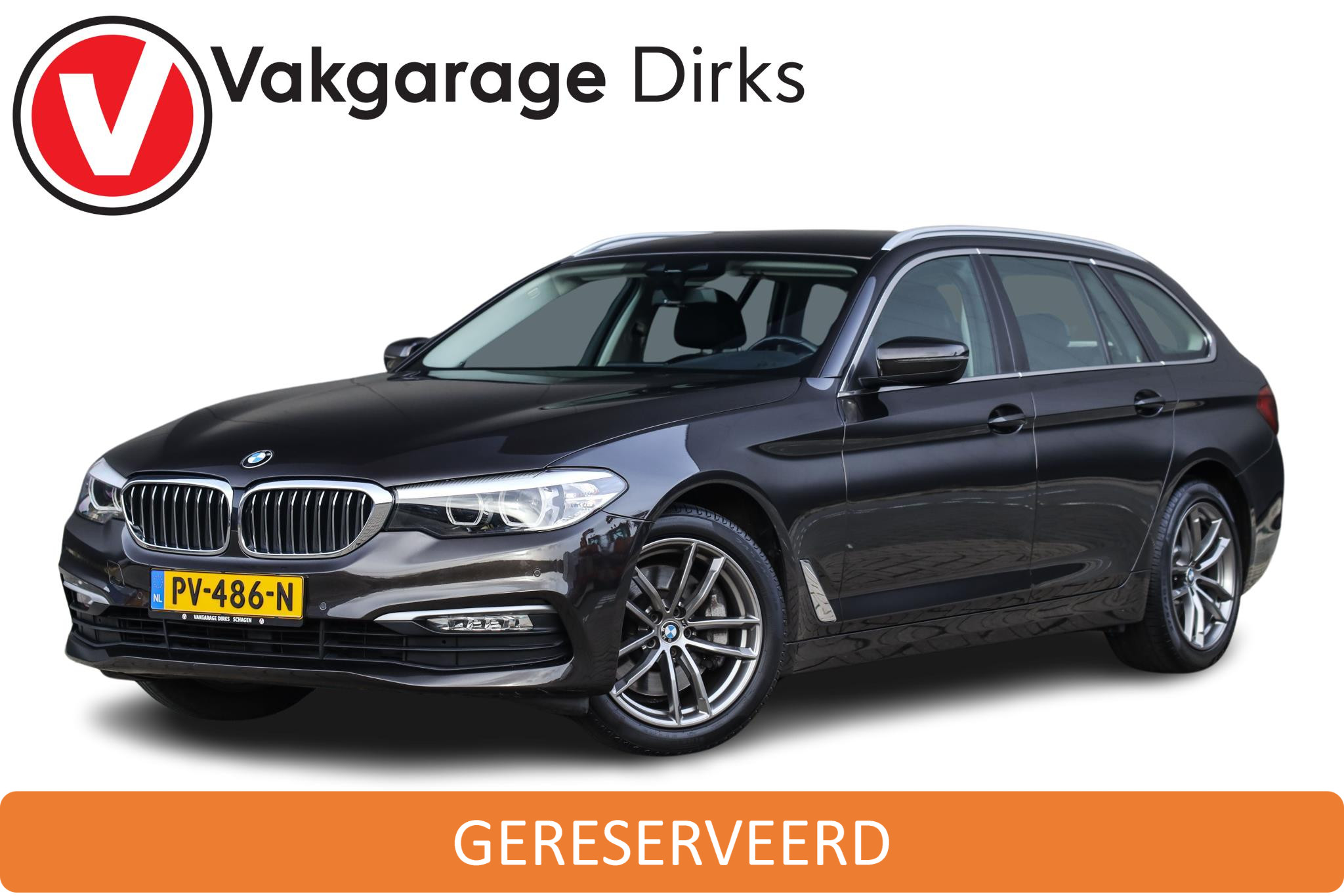 BMW 530i 530i 252PK Executive 2017 - voorkant