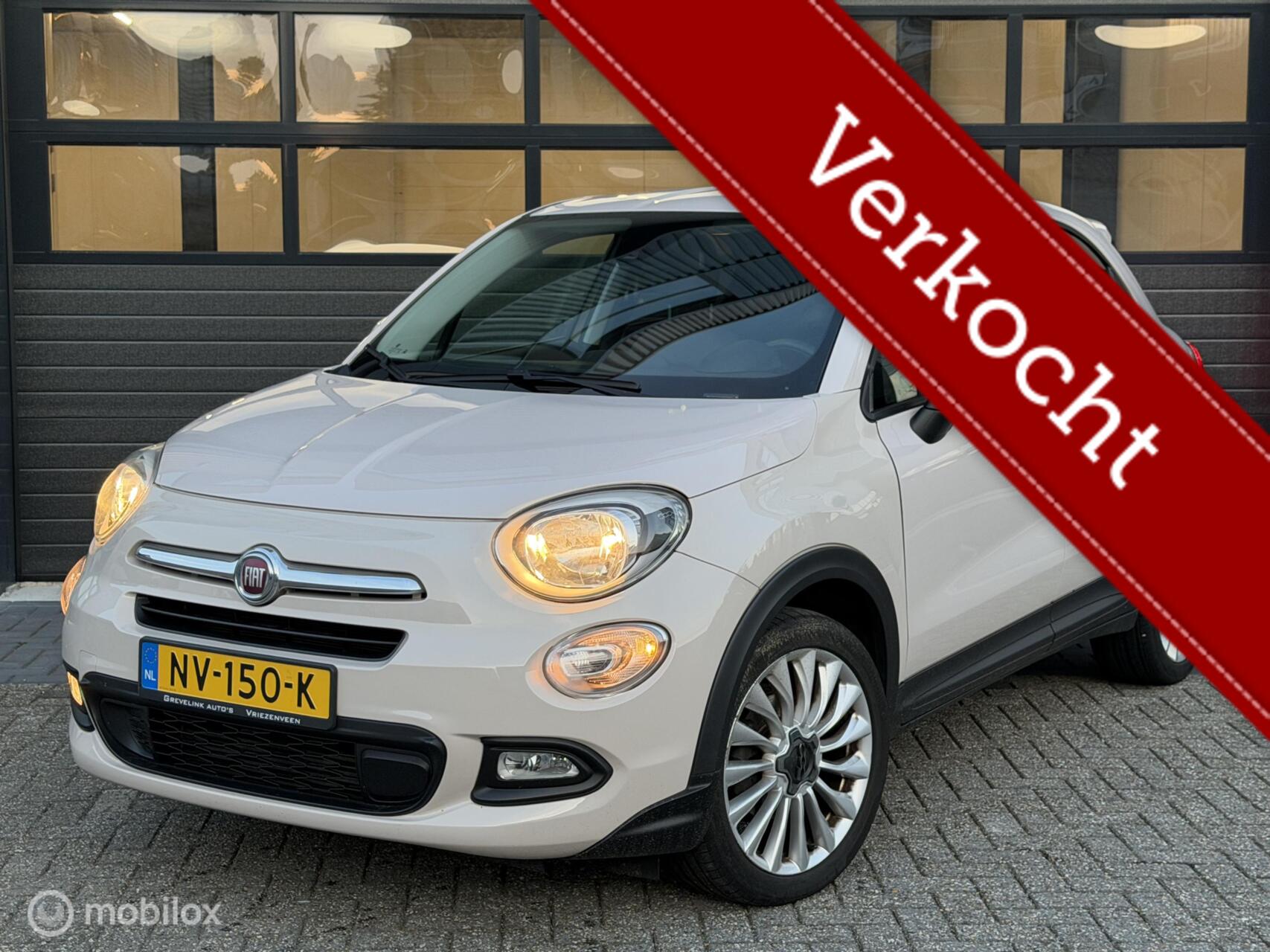 Fiat Fiat 500x 1.4 Turbo MultiAir Lounge | Cam | Dodeh | Keyless 2015 - voorkant