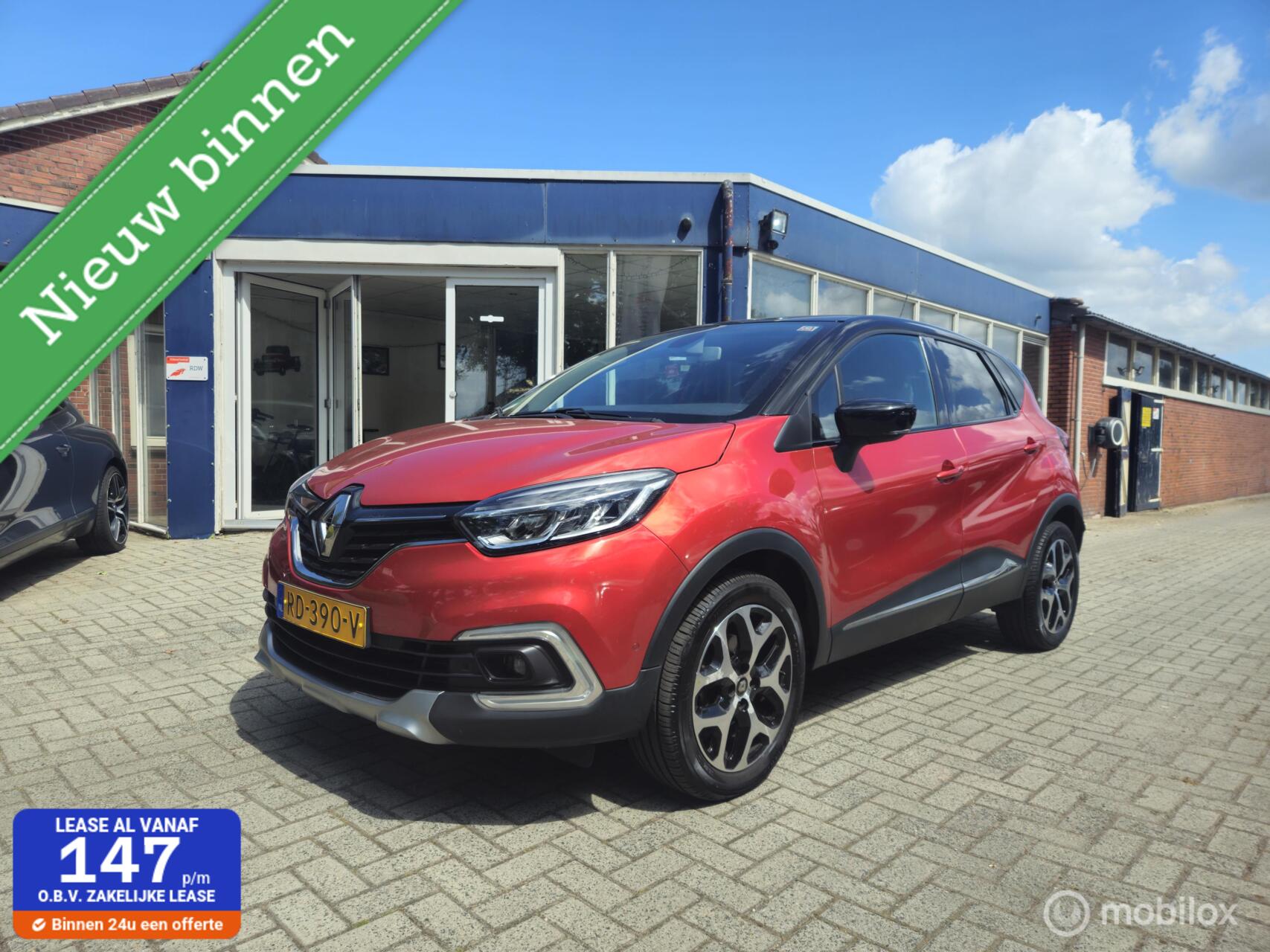 Renault Captur 1.2 TCe Intens 2017 - voorkant