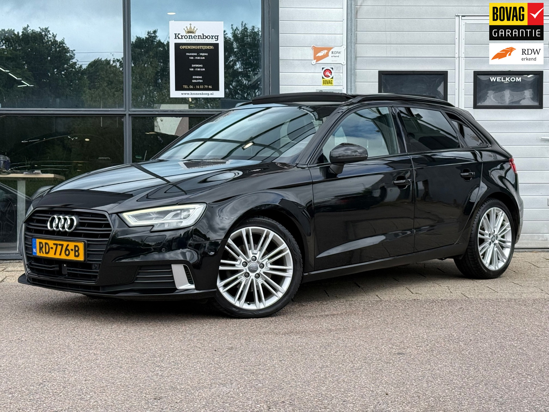 Audi A3 Sportback 1.5 TFSI CoD Design Pro Line Plus 2017 - voorkant