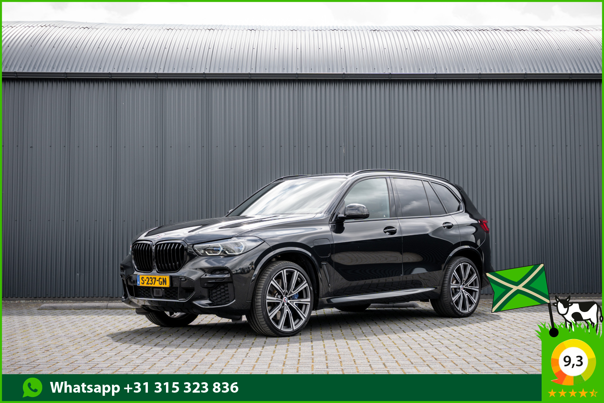 BMW X5 Xdrive45e xDrive 45 e Plug-in Hybrid | 286 PK | M Sport | LED | Camera | Carplay | Cognac Leder | Memory Seats 2023 - voorkant
