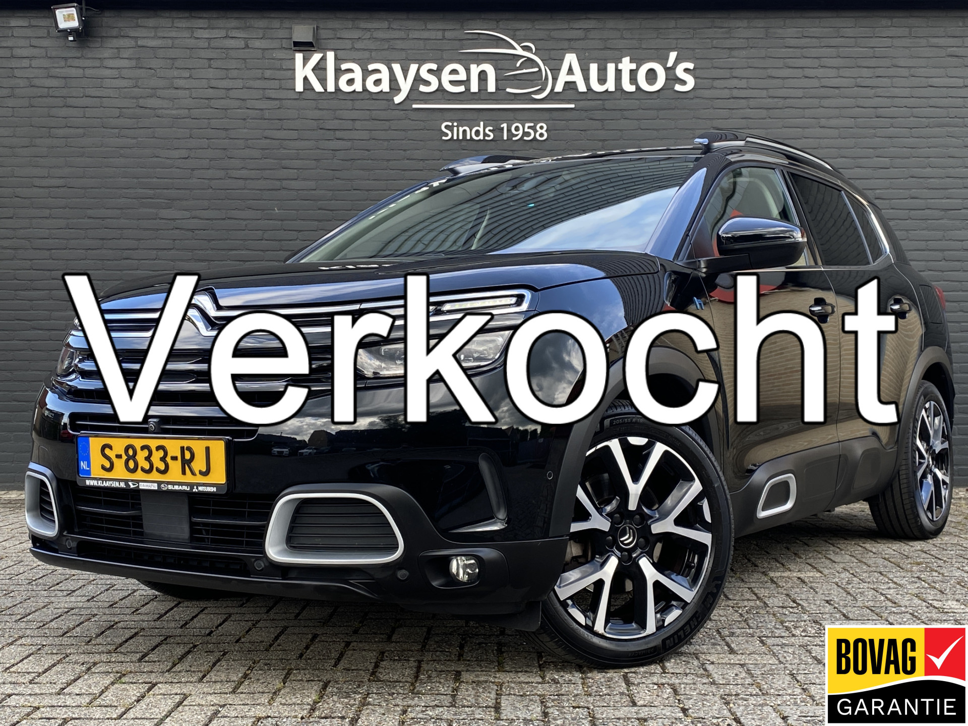 Citroen C5 Aircross 1.6 Plug-in Hybrid 225 pk Shine AUT. | navigatie | panoramadak | leder interieur | 360 camera | apple carplay 2021 - voorkant