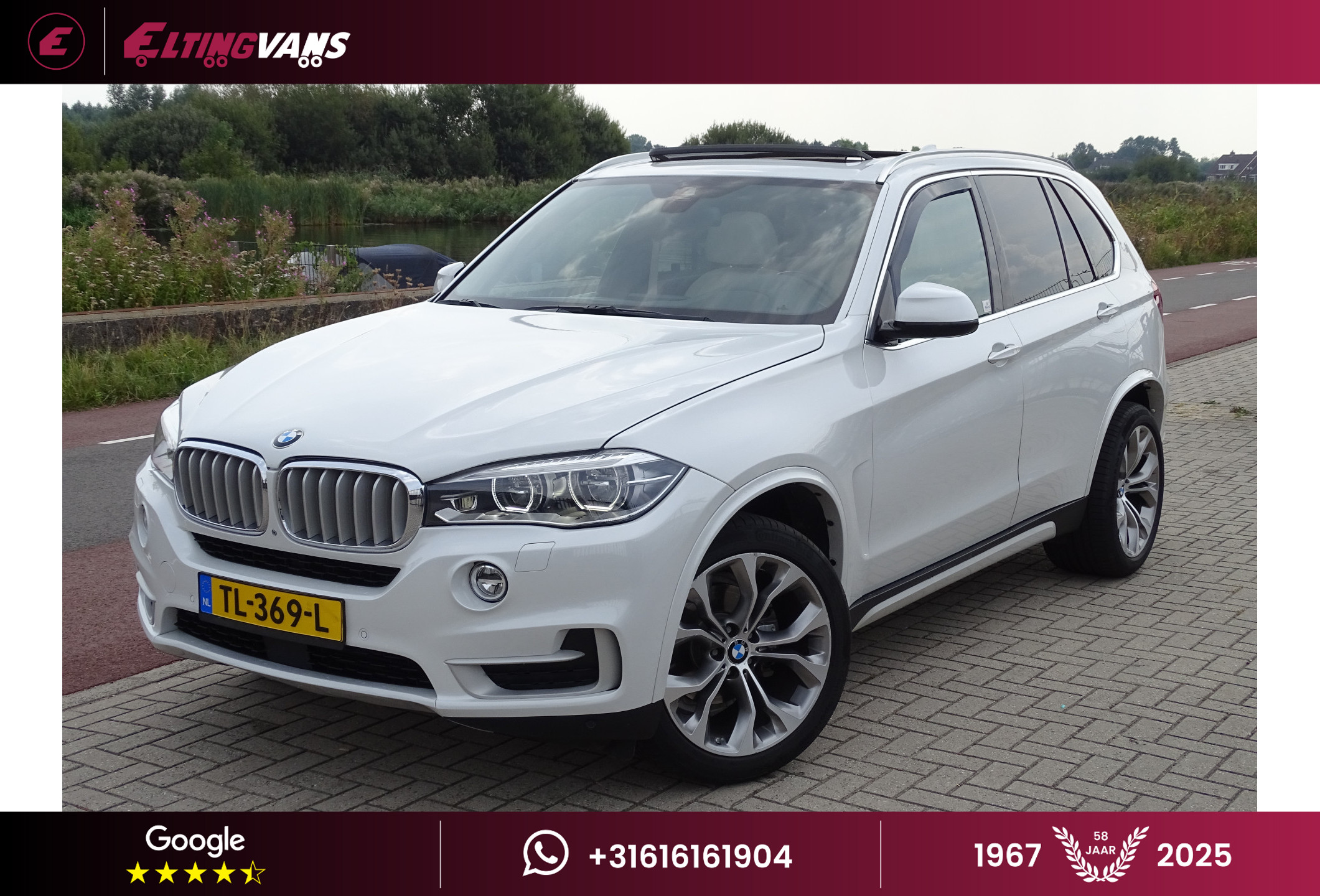 BMW X5 xDrive35i High Executive 2015 - voorkant