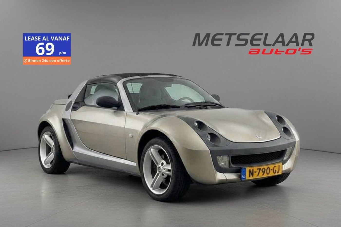 Smart Roadster 0.7 turbo 100PK 2003 - voorkant