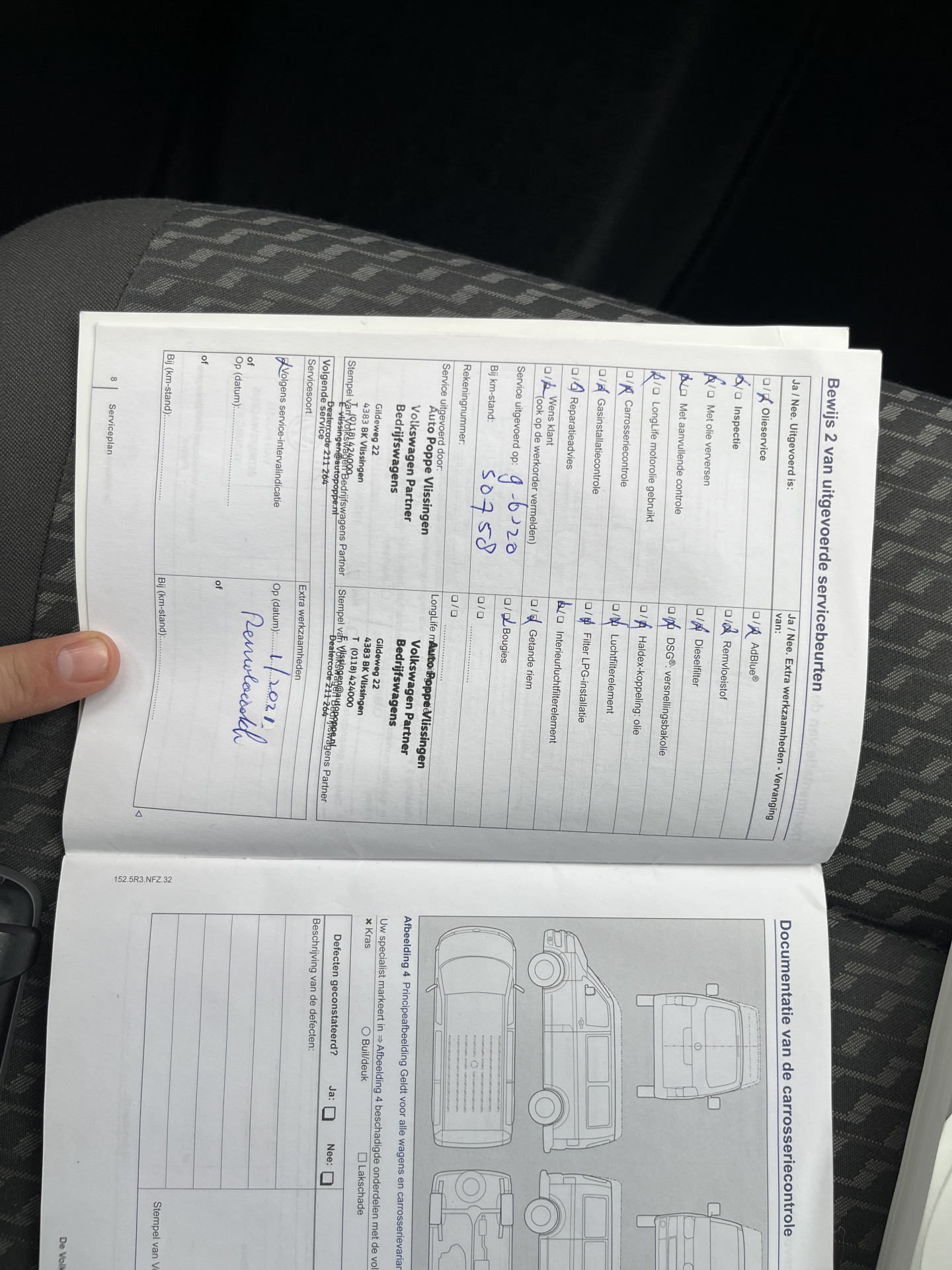 Foto van Volkswagen Kombi
