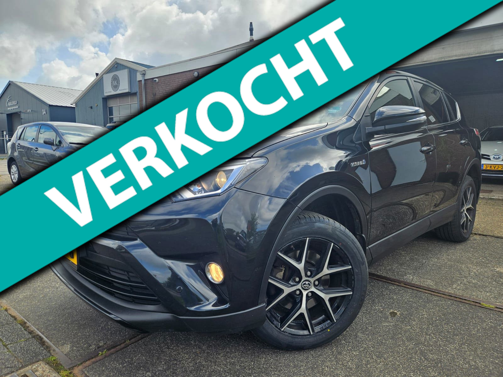 Toyota Toyota Rav4 2.5 Hybrid GARANTIE Open Dak Leer Bekleding Rijke Uitvoering 2018 - voorkant