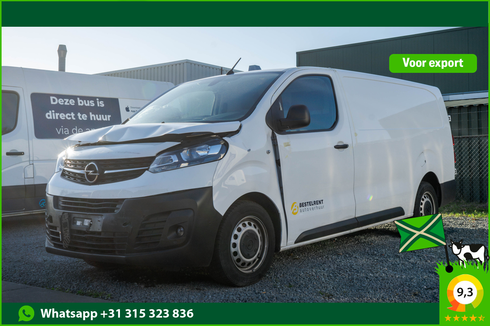 Opel Vivaro 2.0 CDTI L3H1 Edition 2021 - voorkant