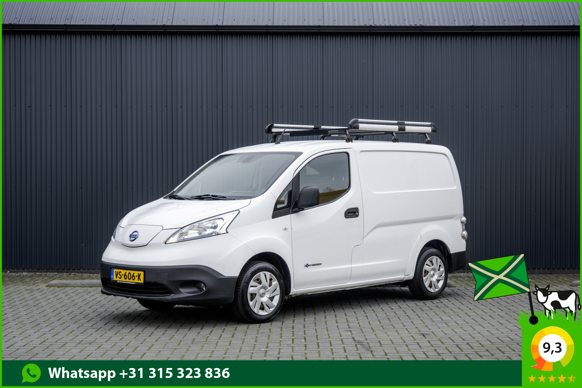 Nissan E-nv200 | Camera | Navi | Stoel/Stuurverw | Cruise | Airco | Business 2015 - voorkant