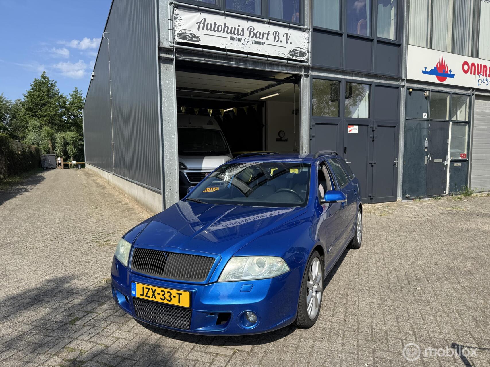 Skoda Octavia 2.0 TFSI RS Airco! APK! NAP Rapport! 2006 - voorkant
