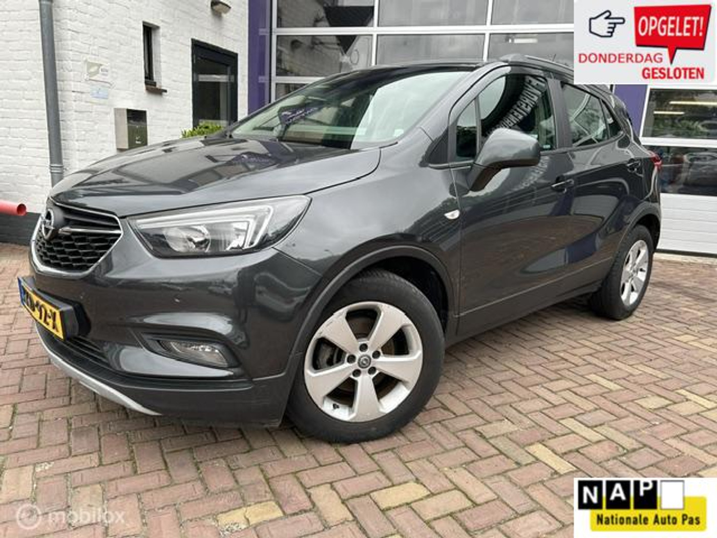 Opel Mokka X 1.4 Turbo Innovation * NAVIGATIE * AIRCO * 2018 - voorkant