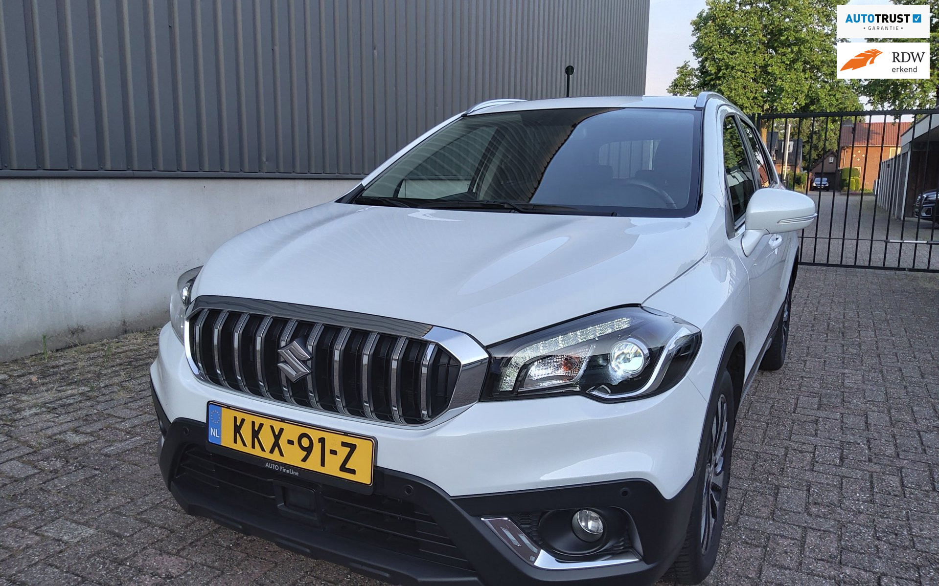 Suzuki Sx4 1.4 Boosterjet AllGrip High Executive|LEER-PANOO|Afnb.Trekhaak|AUTOMAAT 2018 - voorkant
