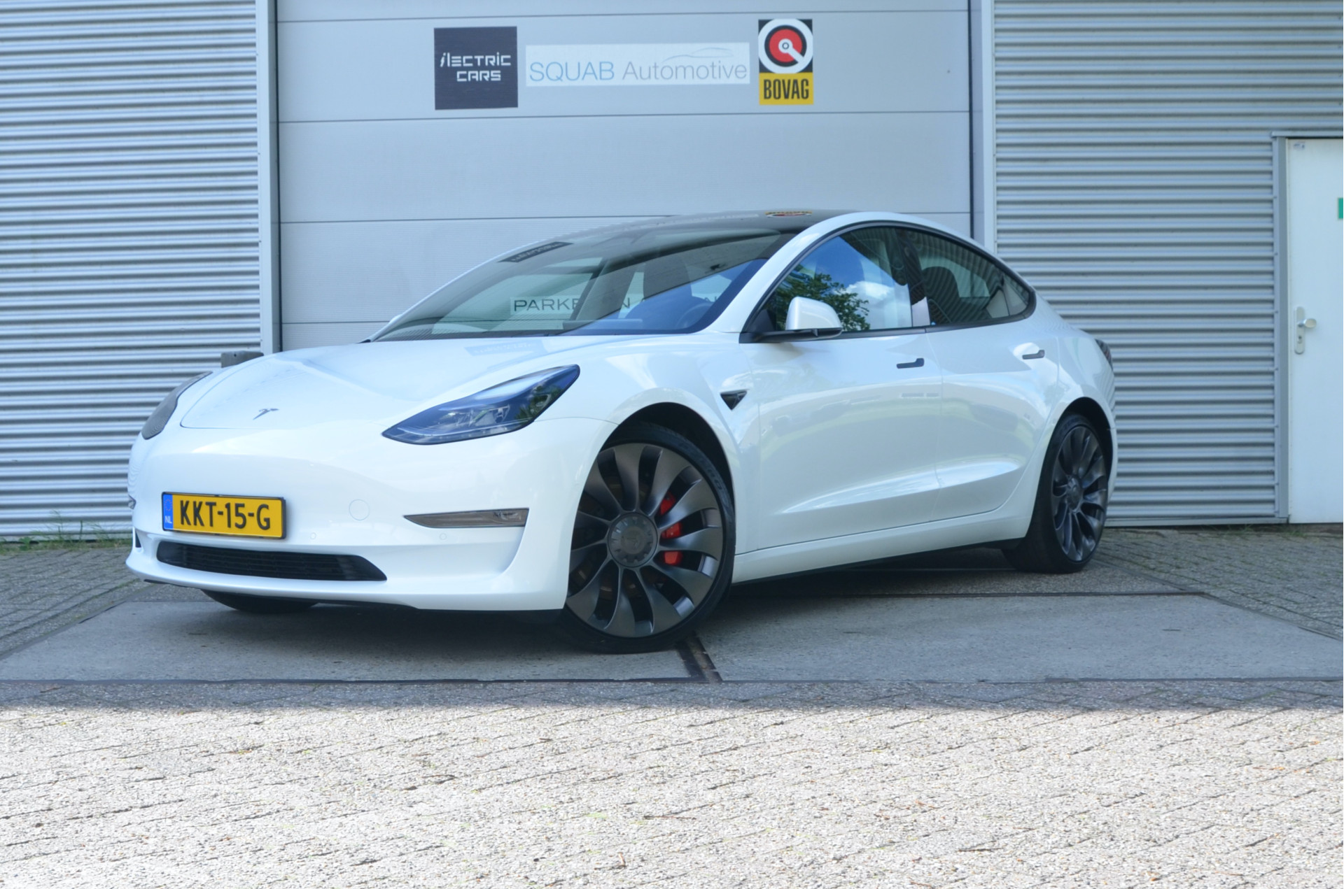 Tesla Model 3 Performance AWD 75 kWh 2022 - voorkant