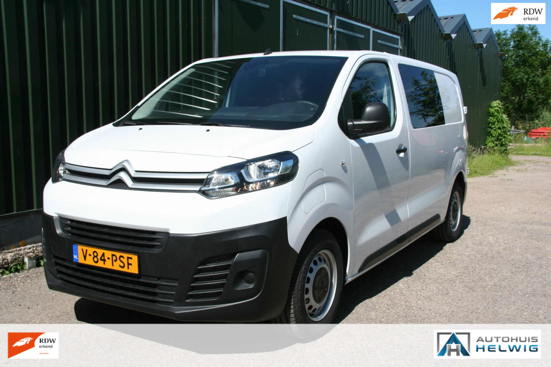 Citroen E-jumpy L2  DC 50 kWh 100% elec zero emissie 5 persoons NIEUW 2024 - voorkant