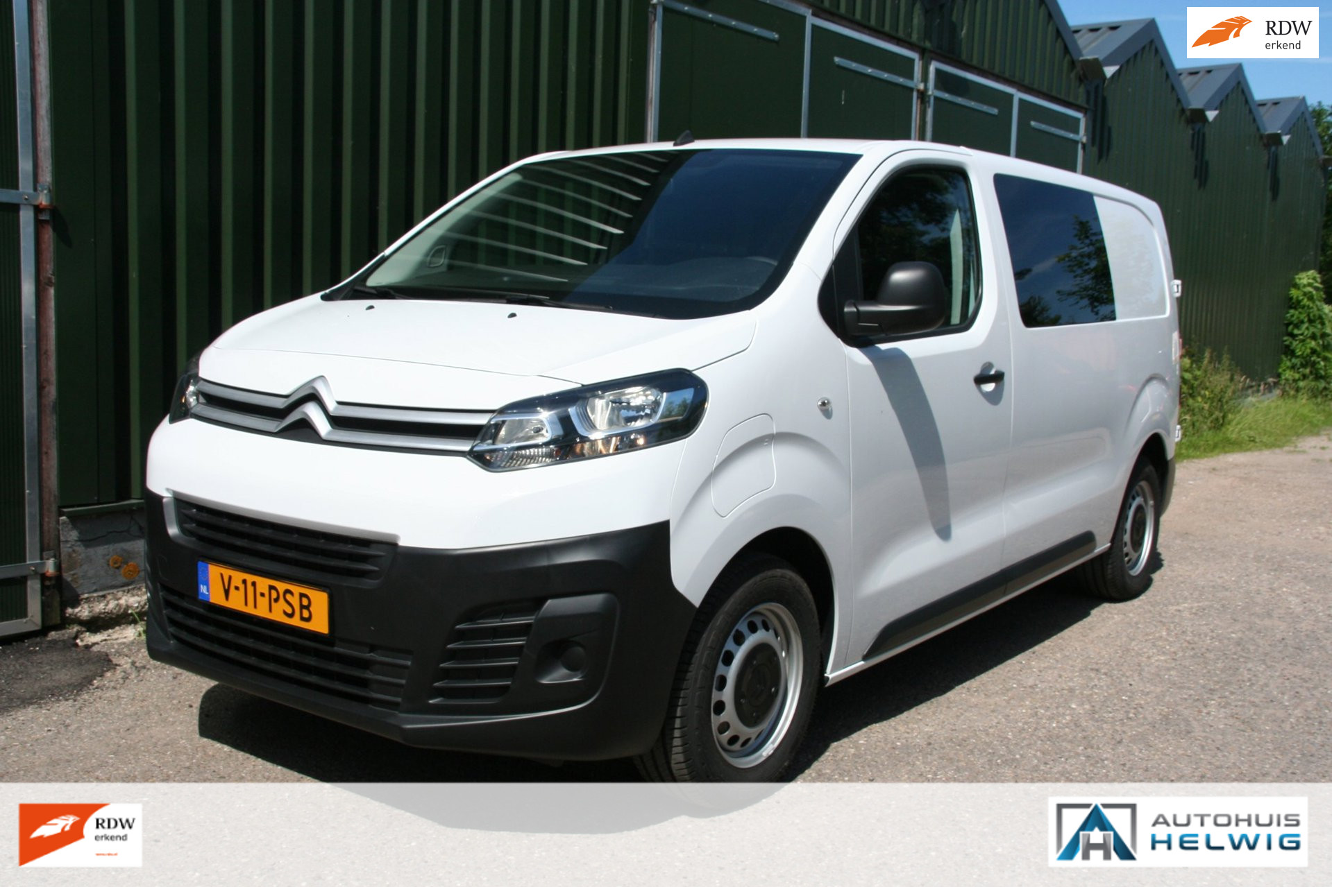 Citroen Ë-jumpy L2 DC 50 kWh 100% elec zero emissie 5 persoons NIEUW 2024 - voorkant