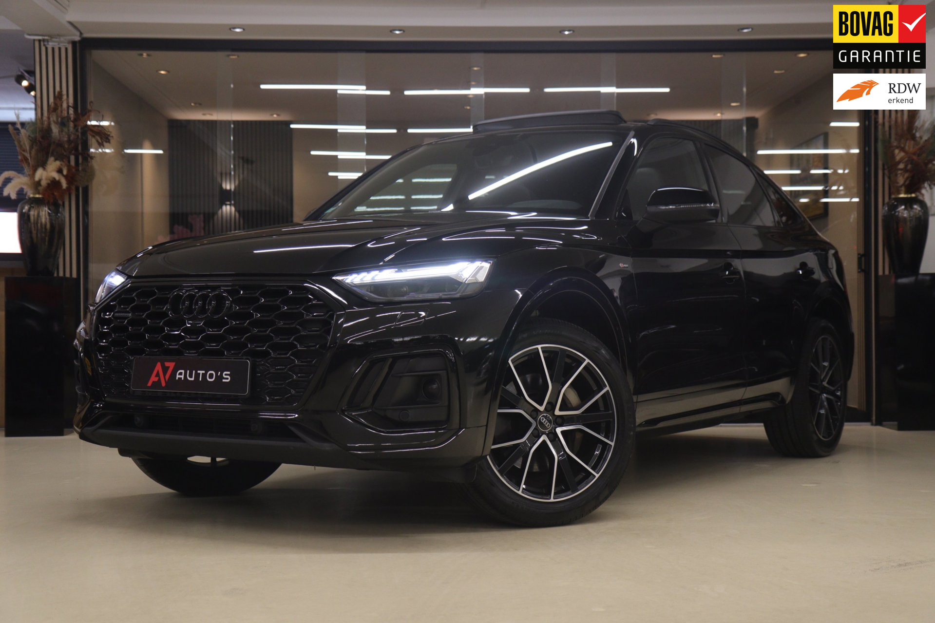 Audi Q5 Sportback 50 TFSI E 50 TFSI e S edition PANO/CARPLAY/SFEER/MEM/HUD/VOL 2024 - voorkant