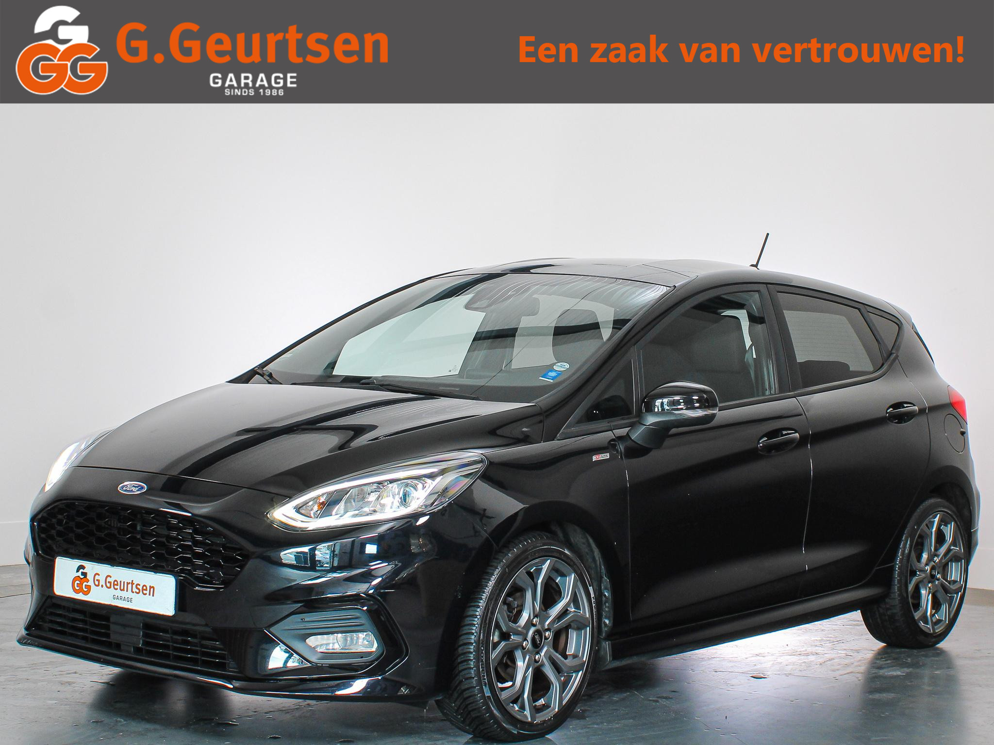Ford Fiesta 1.0 EcoBoost ST-line Automaat 2019 - voorkant