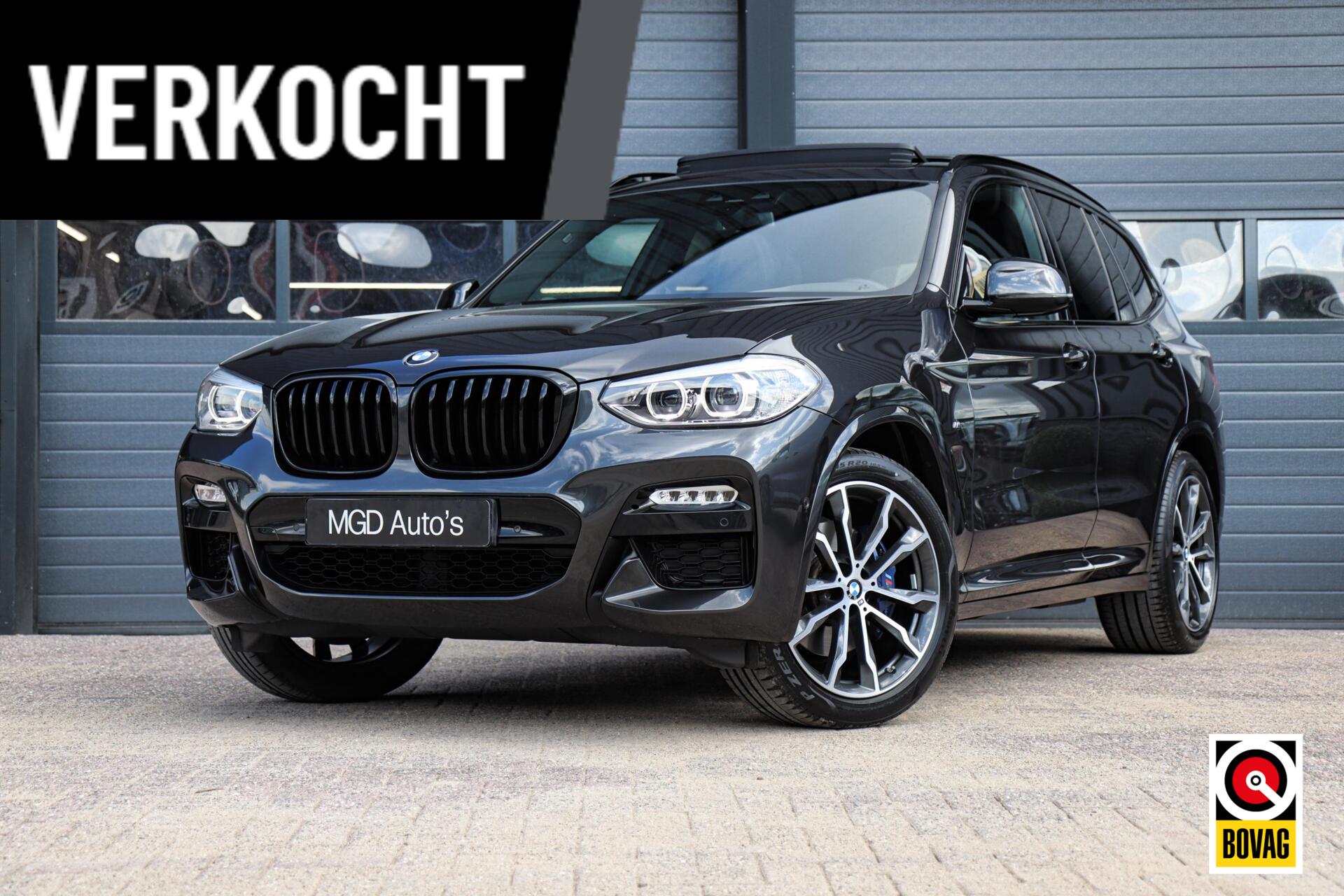 BMW X3 Xdrive30i xDrive30i M-Sport M-Pakket |LED|PANO|HUD|MEMORY|KEYLESS|CAMERA|TREKHAAK 2020 - voorkant