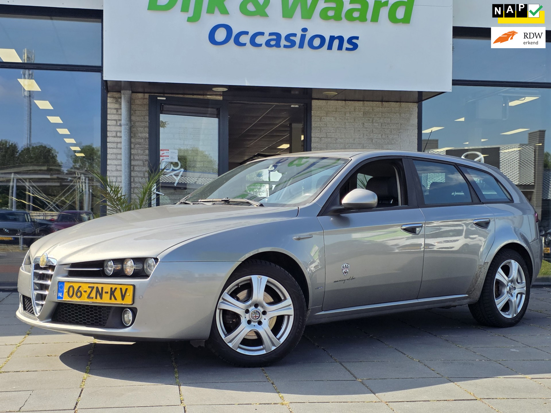 Alfa Romeo Alfa Romeo 159 Sportwagon 1.8 mpi Distinctive  – NAP – 140 PK – Airco – LM Velgen – 2008 - voorkant