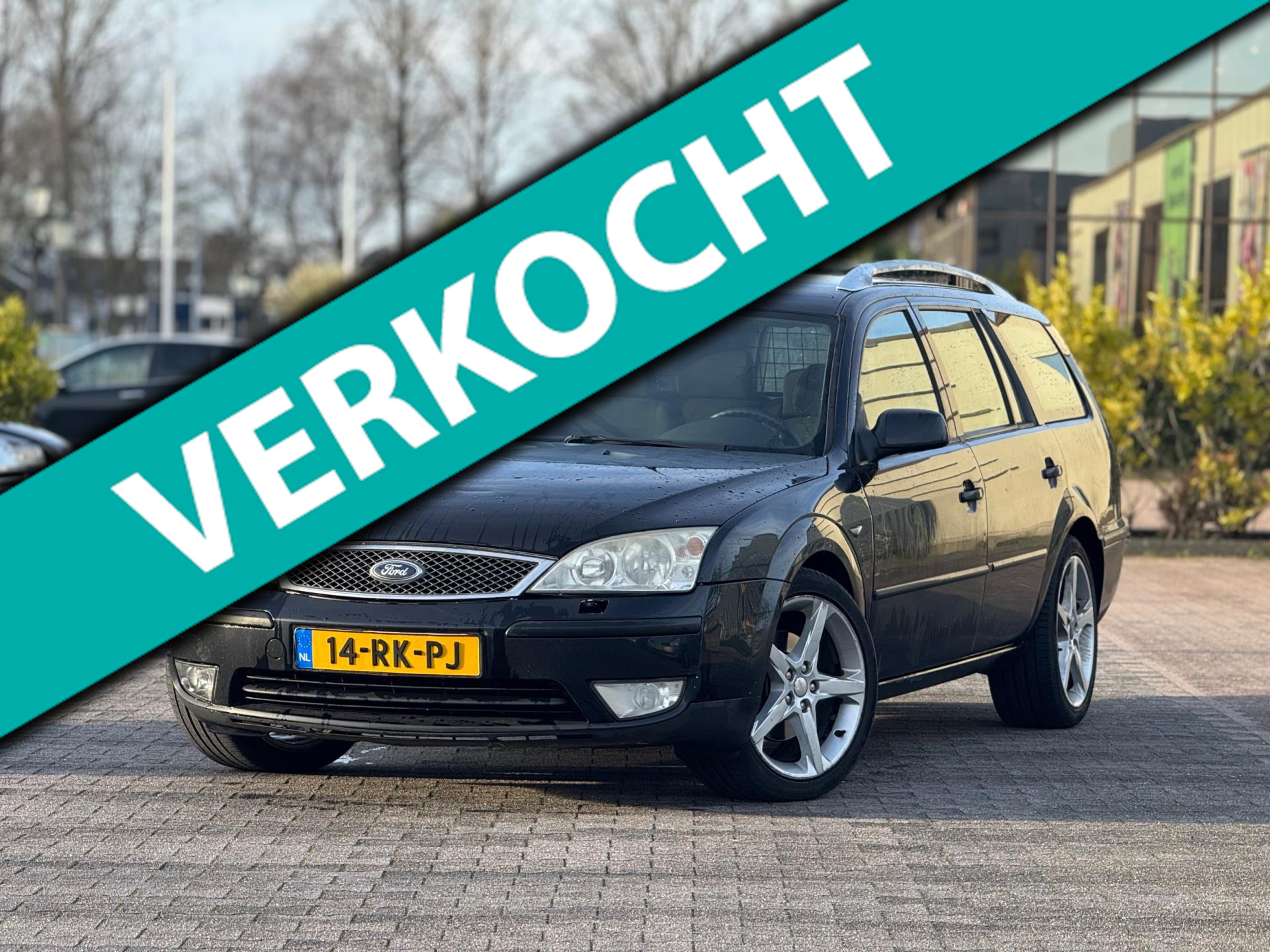 Ford Mondeo 2.0-16V Futura | Automaat | Trekhaak | Stoelverwarming | Airco | Elektrische ramen en spiegels 2005 - voorkant