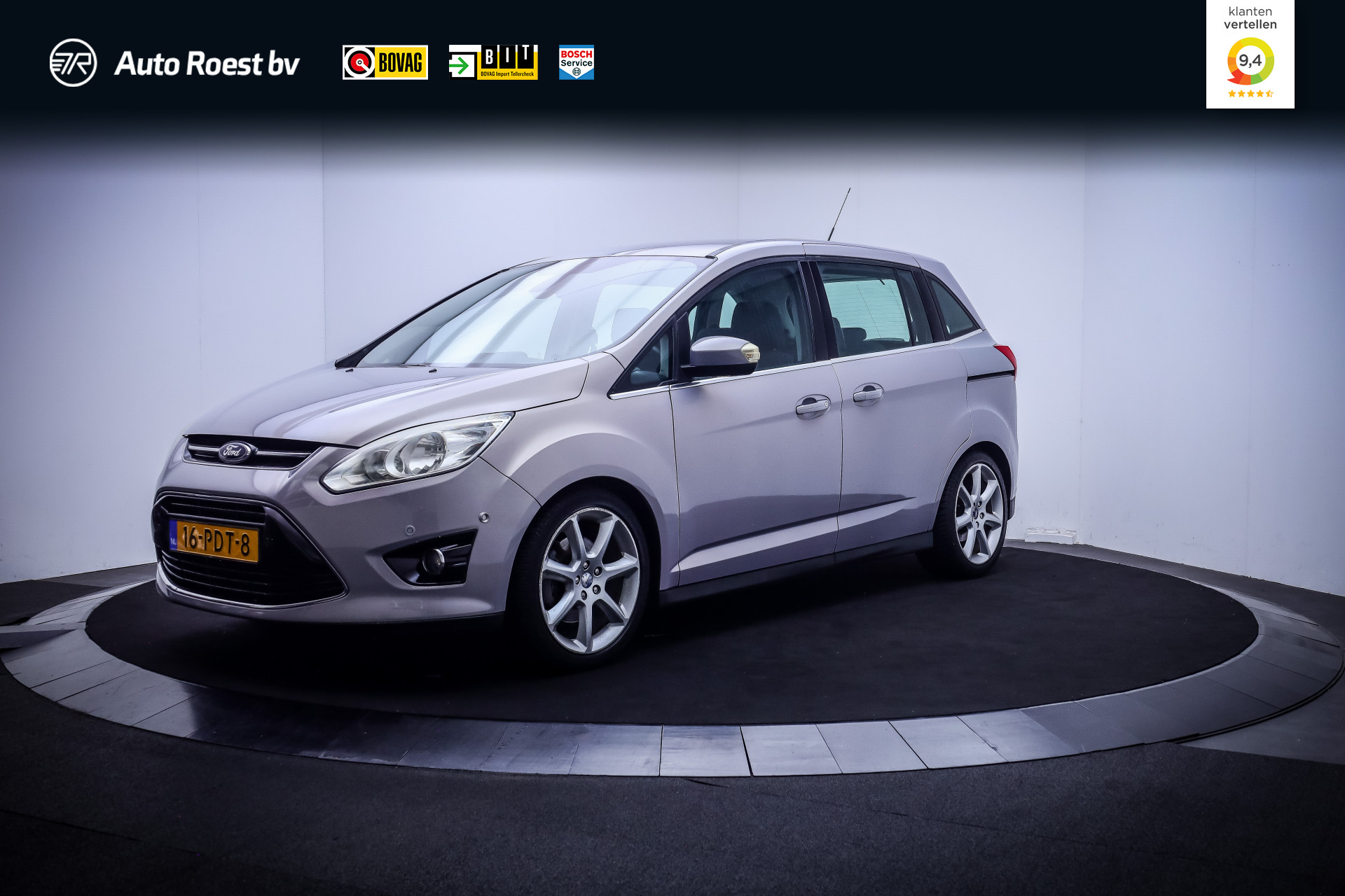 Ford Grand C-max 1.6 EcoBoost Titanium 7p. 2011 - voorkant