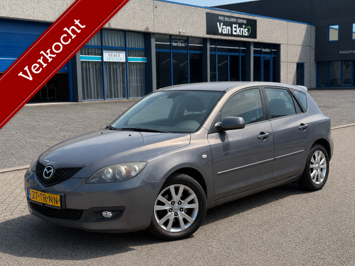 Mazda Mazda 3 1.6 S-VT Business Edition Airco/Cruise/BT NIEUWE APK 2007 - voorkant