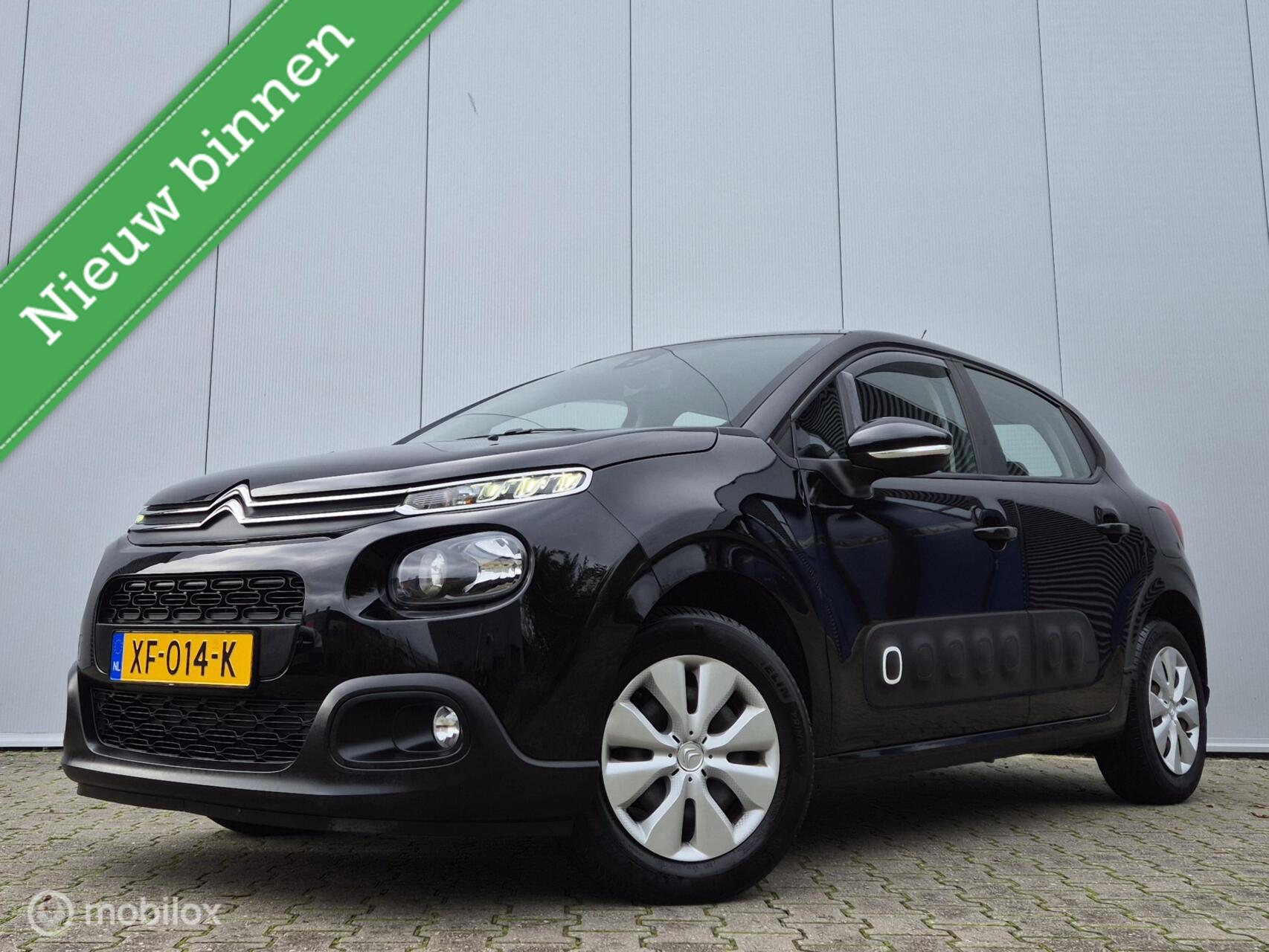 Citroen C3 1.2 PURETECH S&S FEEL/AIRCO/TREKHAAK/LED/CRUISE/RIJSTROOKSENSOR 2018 - voorkant