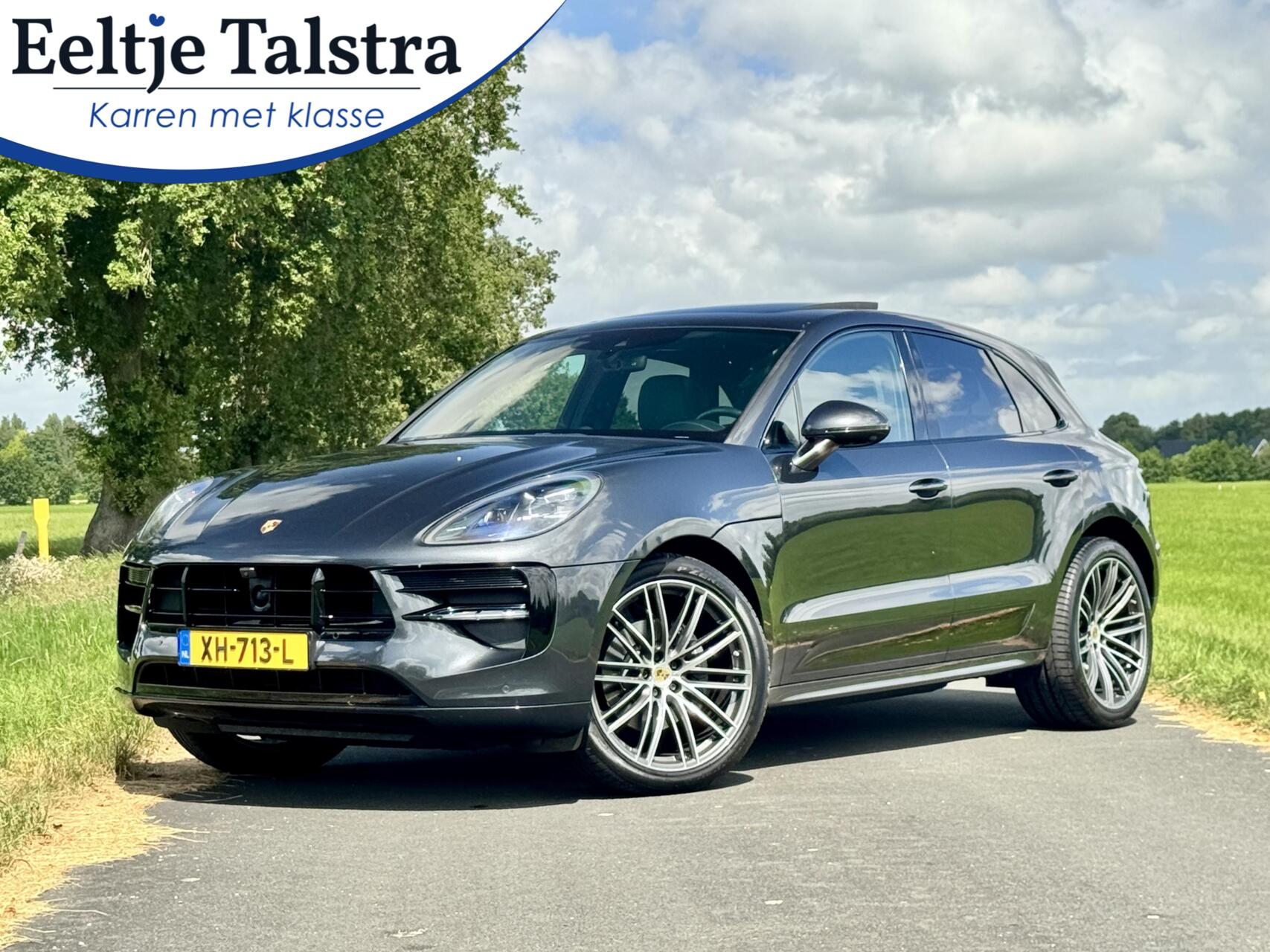 Porsche Macan 2.0|Sport Design|Pano|Luchtvering|Adapt. stoelen|haak etc! 2019 - voorkant